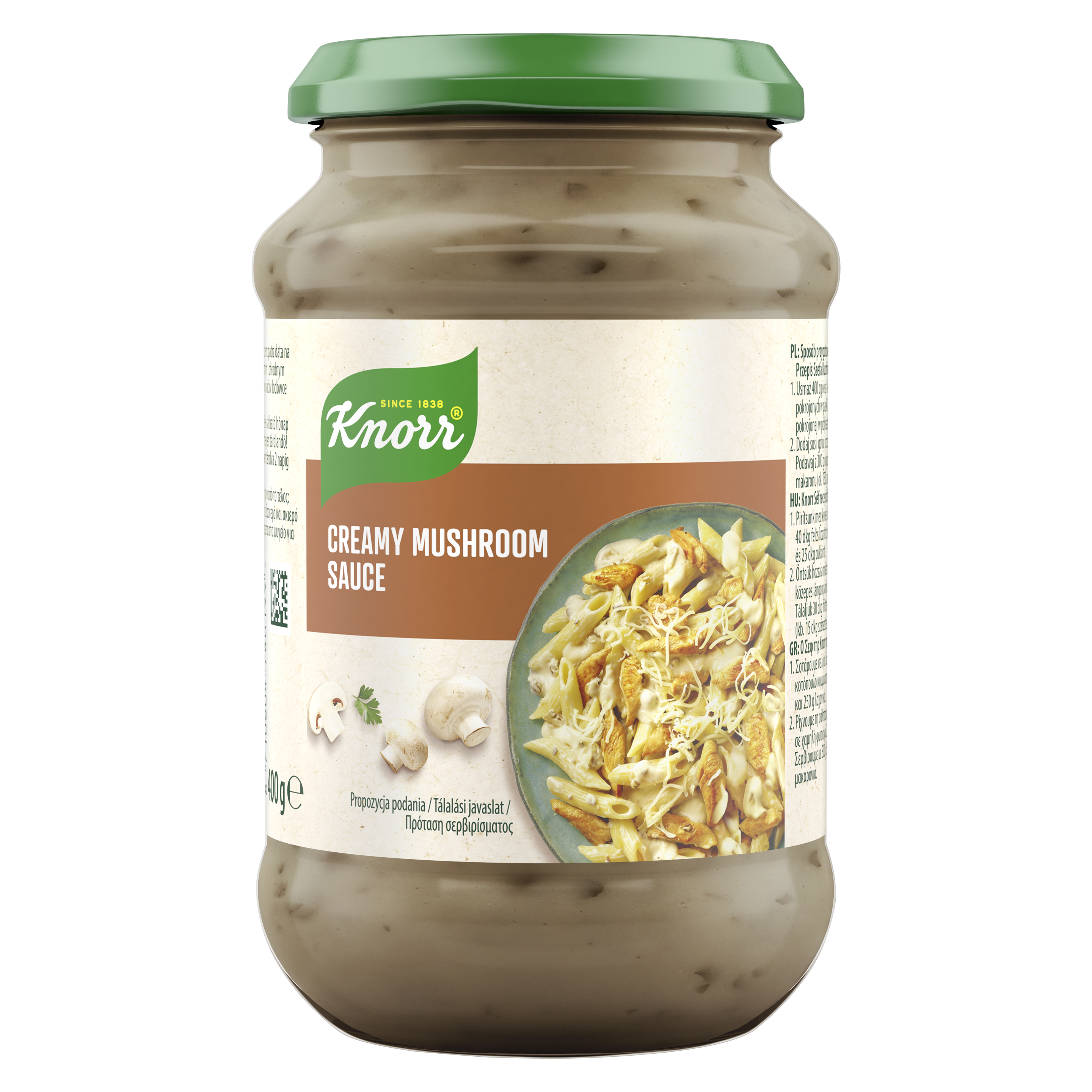 Knorr Tejszínes-gombás szósz 400g packshot
