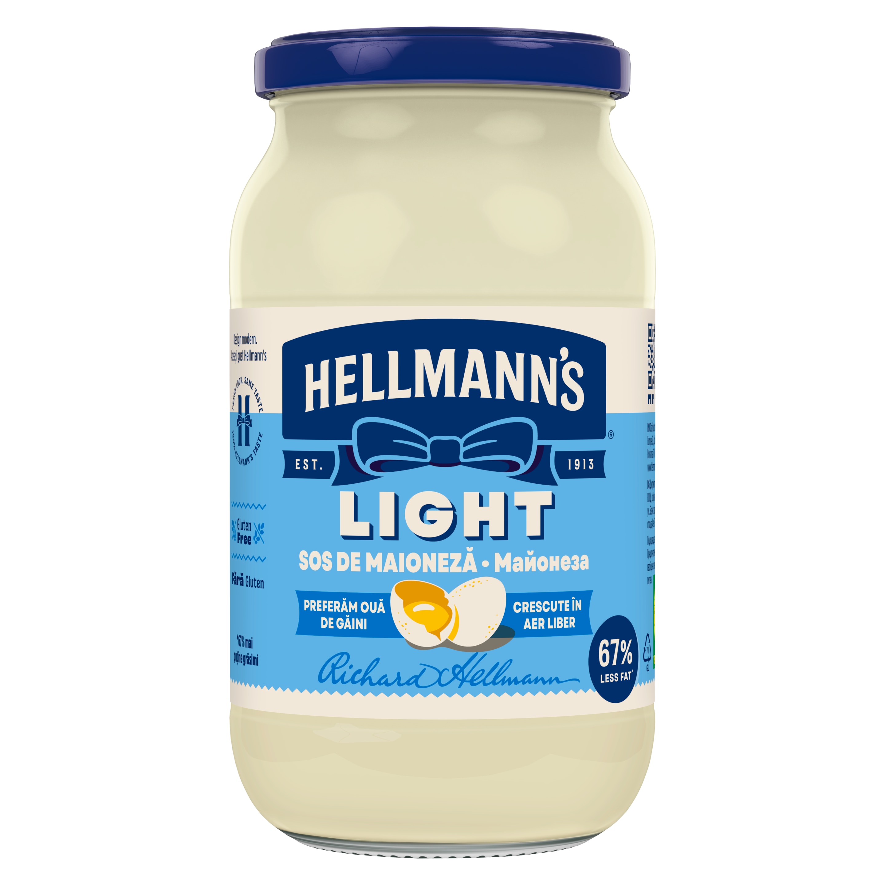 Hellmann's Light Sos de Maioneză packshot