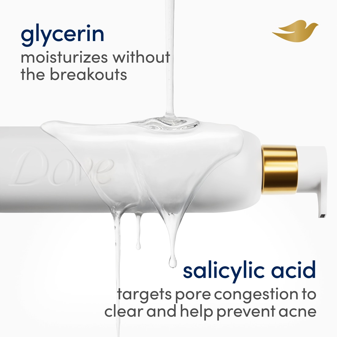Acne Clear Serum Body Wash with clearing Salicylic Acid