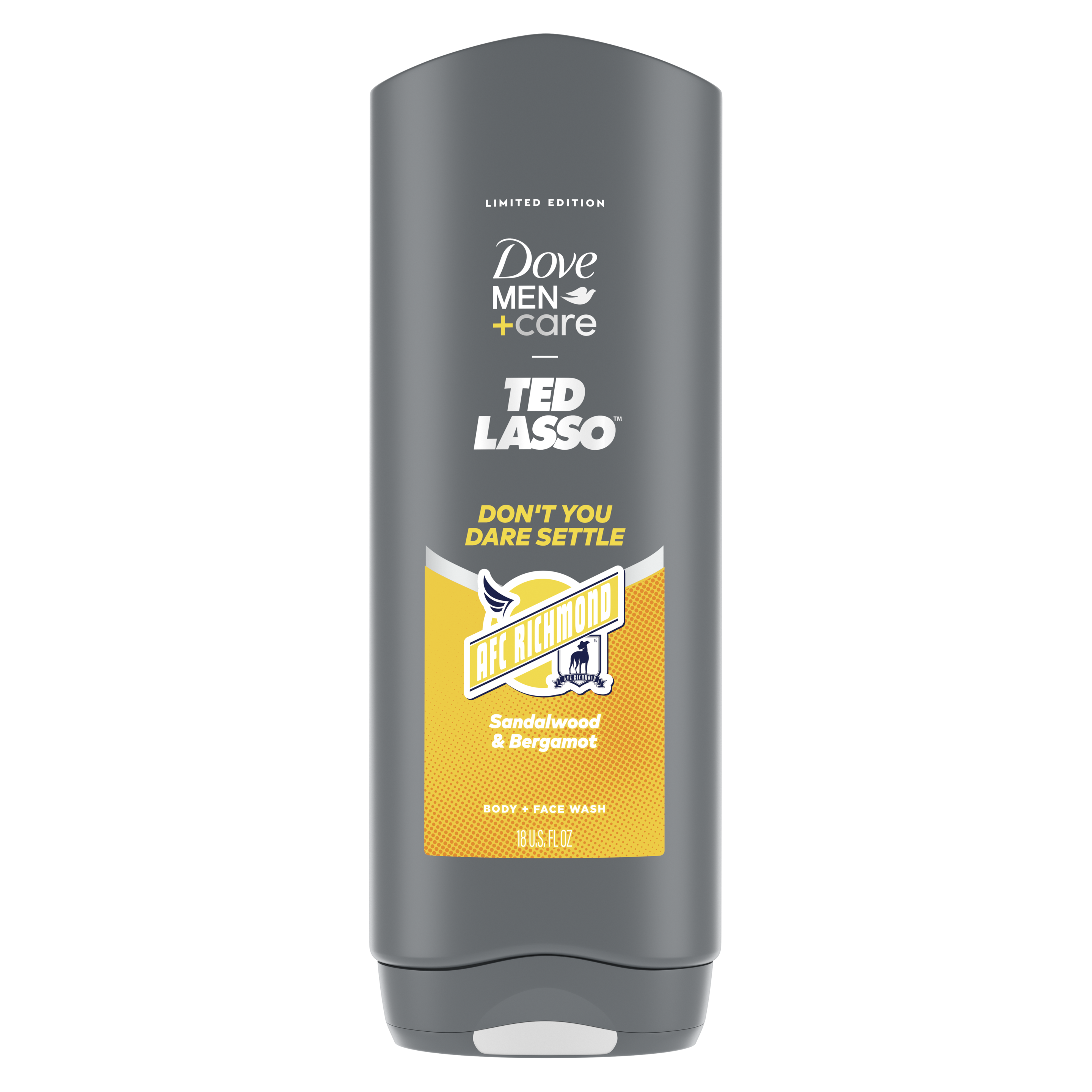 Dove Men+Care Ted Lasso Body Wash  Dont You Dare Settle  18 FO