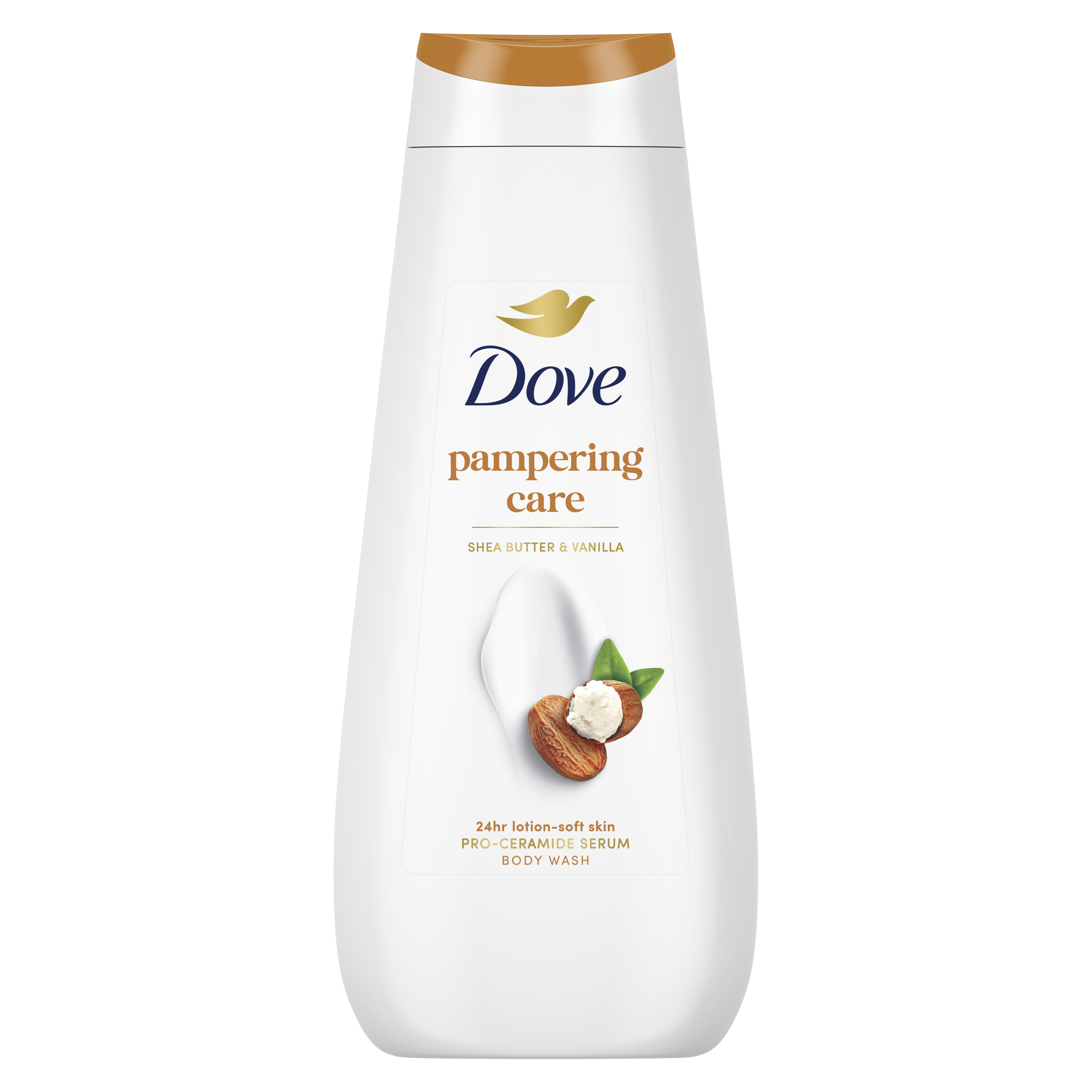 Dove Pro-Ceramide Serum Body Wash Pampering Care Bottle 350gr