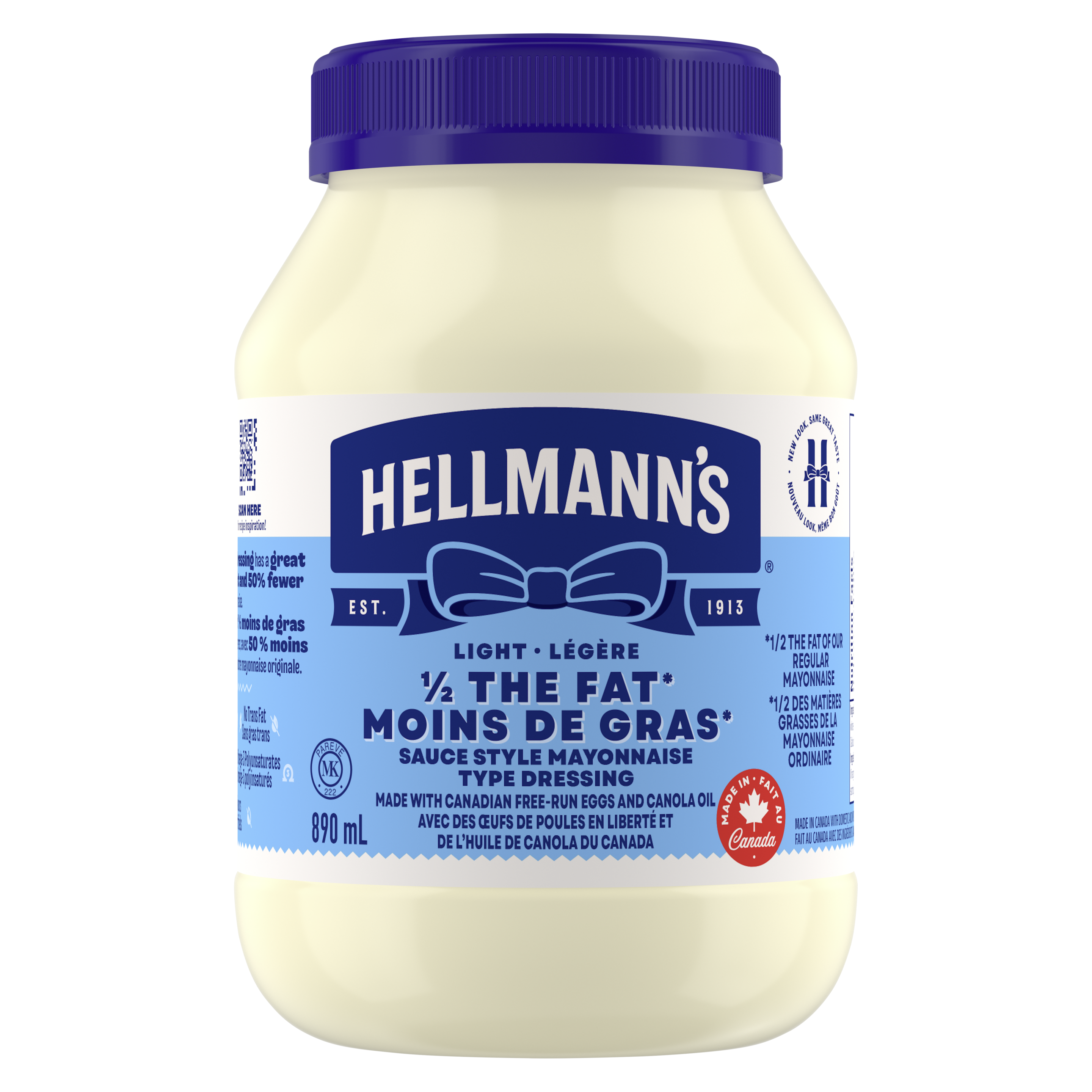 Hellmann’s® 1/2 The Fat packshot