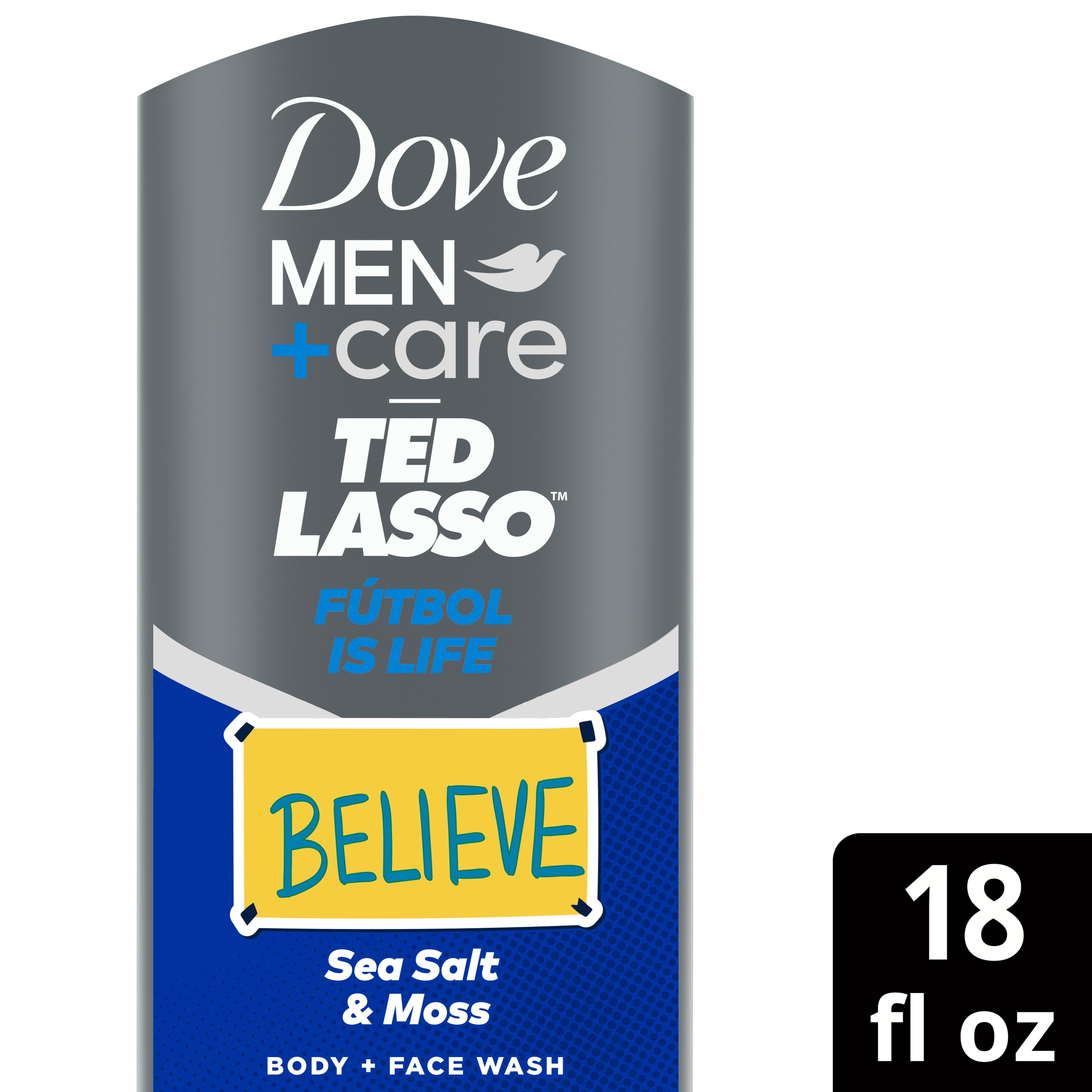 Dove Men+Care Ted Lasso Body Wash  Fútbol is Life  18 FO packshot
