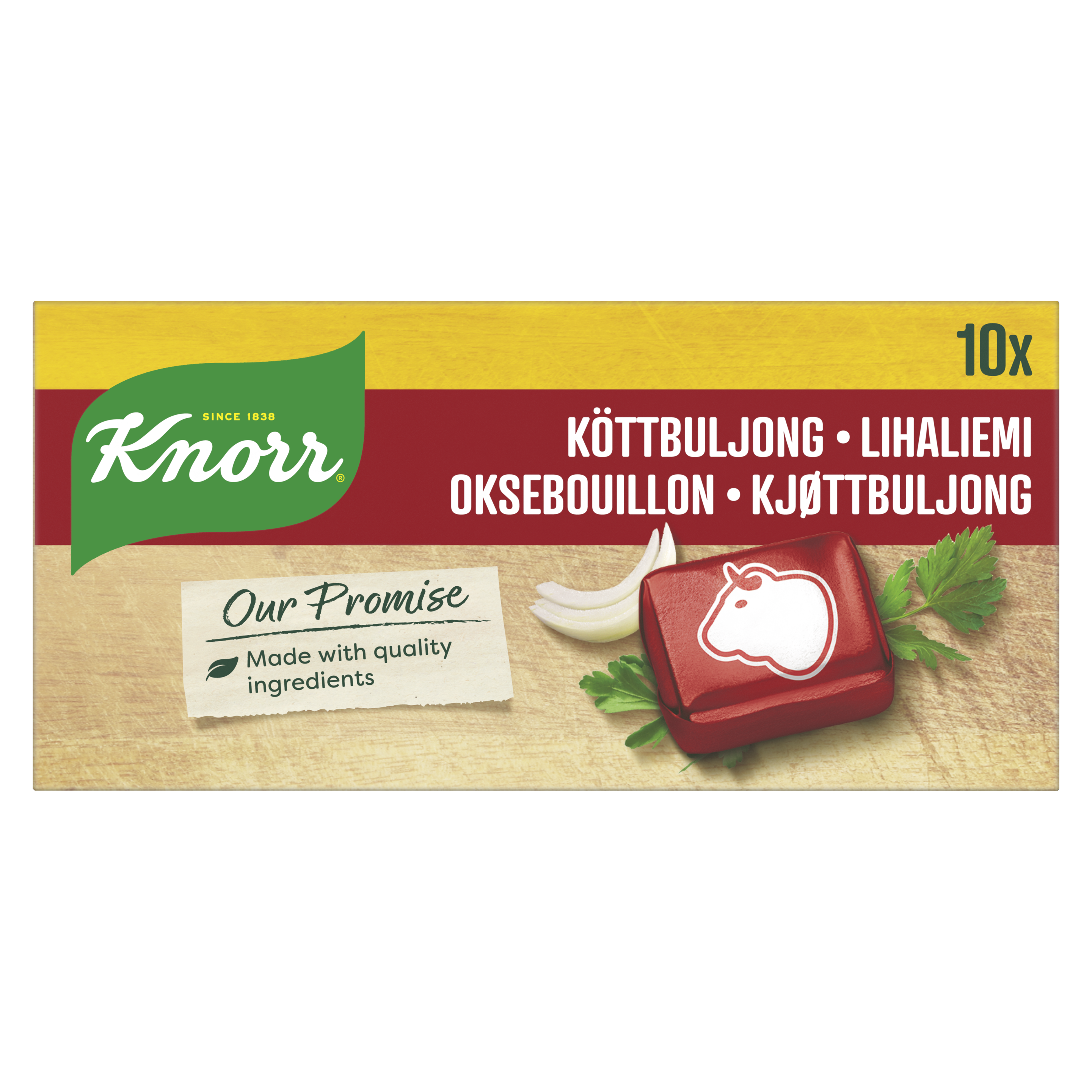 Lihaliemi - 10 lihaliemikuutiota packshot