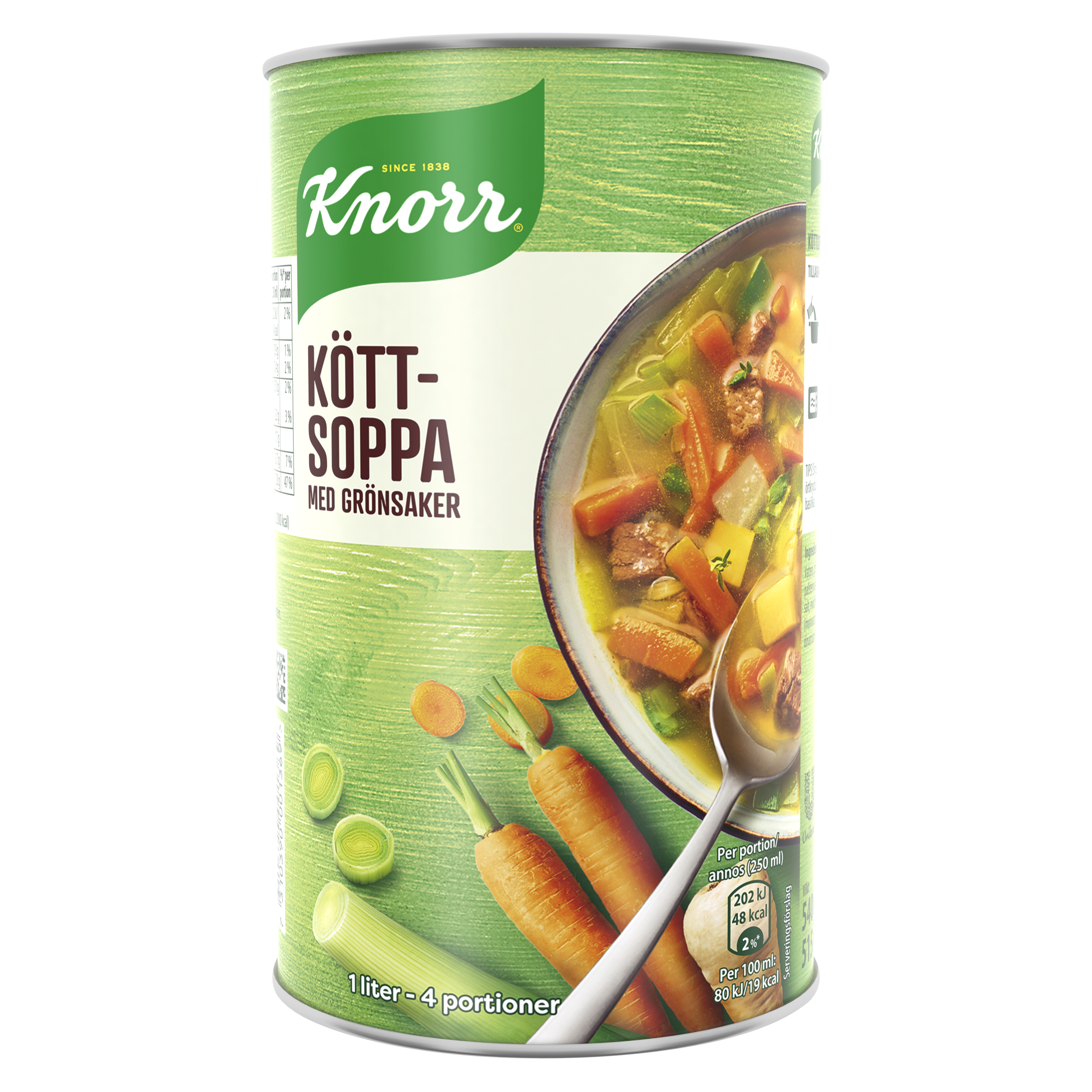 Köttsoppa med grönsaker packshot