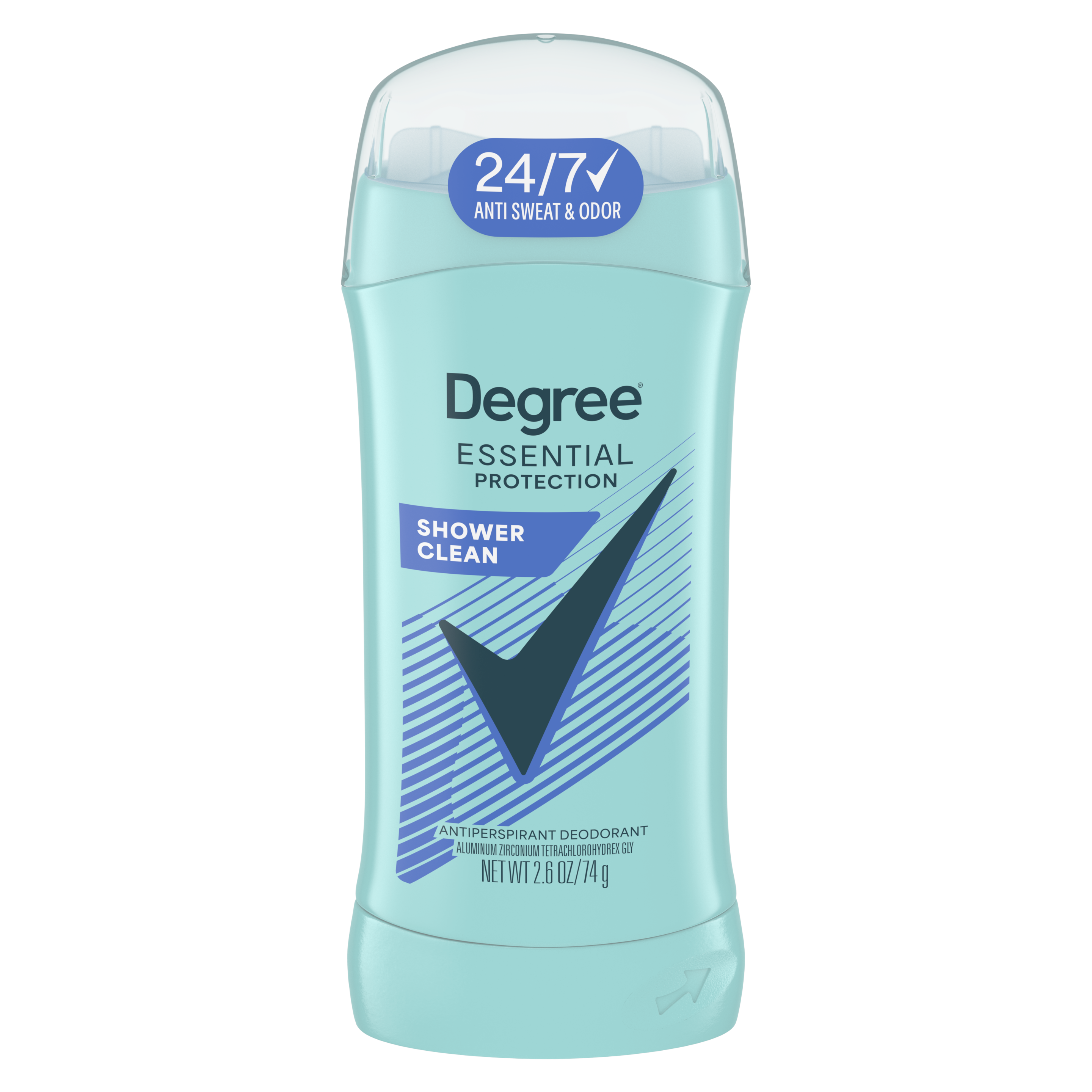 Shower Clean Dry Protection Antiperspirant Deodorant Stick packshot