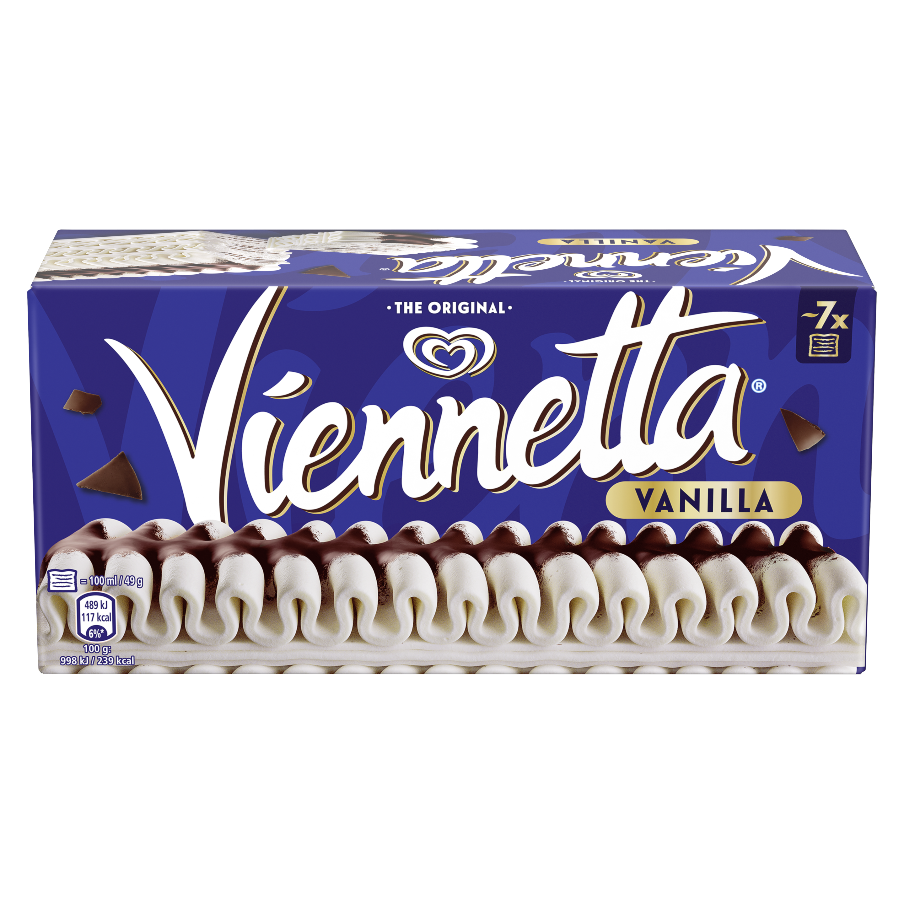 Viennetta Vanilla 650ml packshot