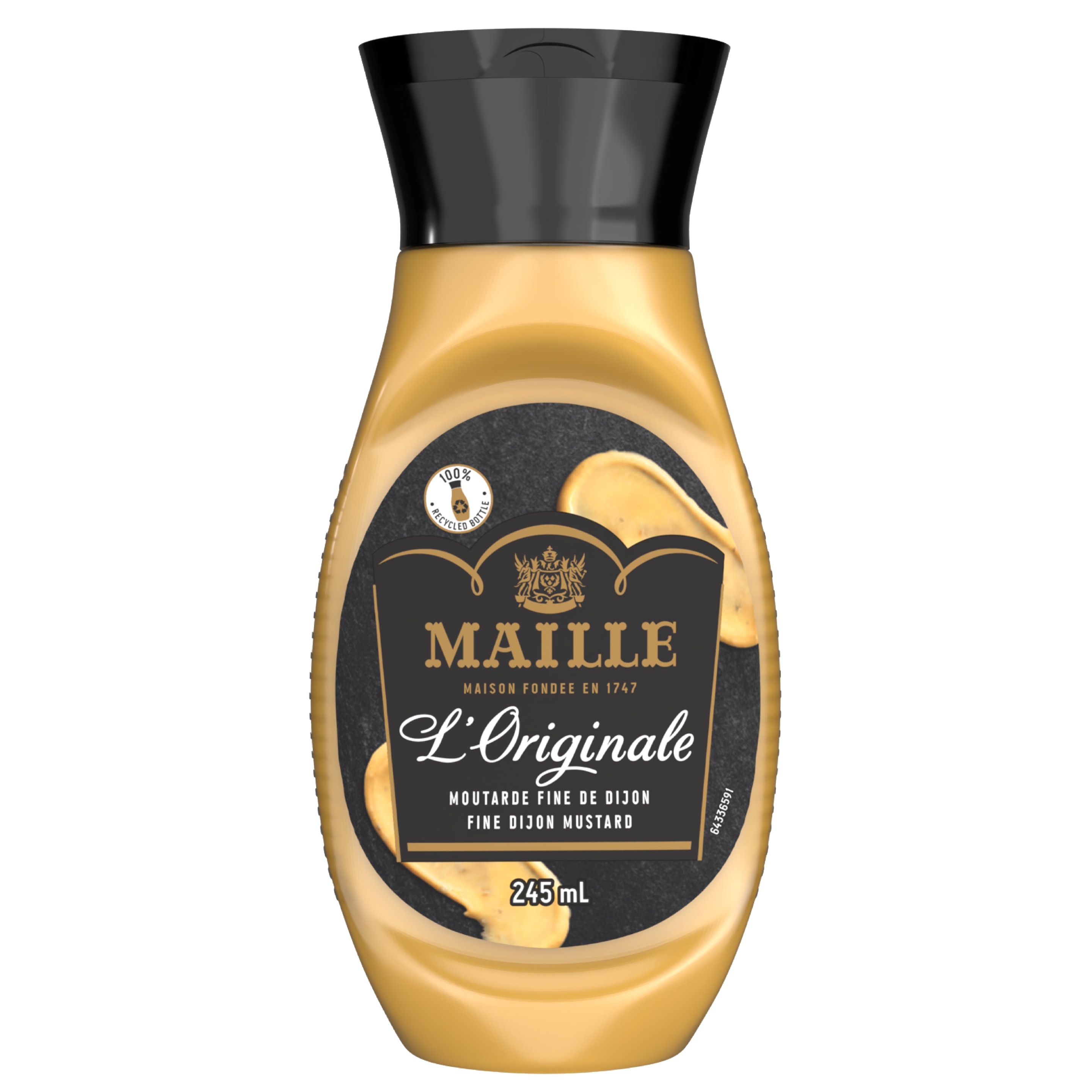 Maille Dijon Original Mustard Squeeze Bottle 245 mL packshot