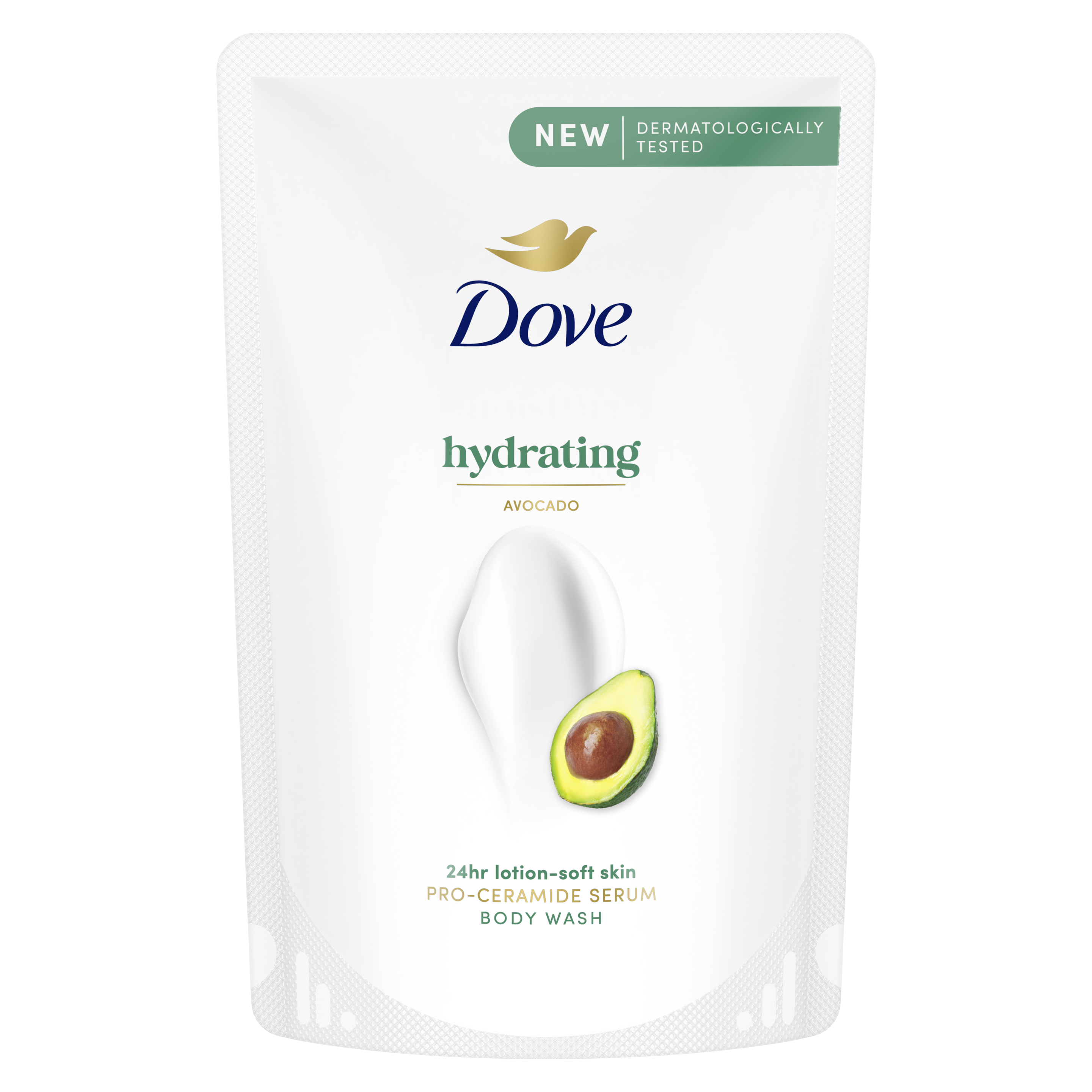 Dove Pro-Ceramide Serum Body Wash Hydrating Refill 750gr