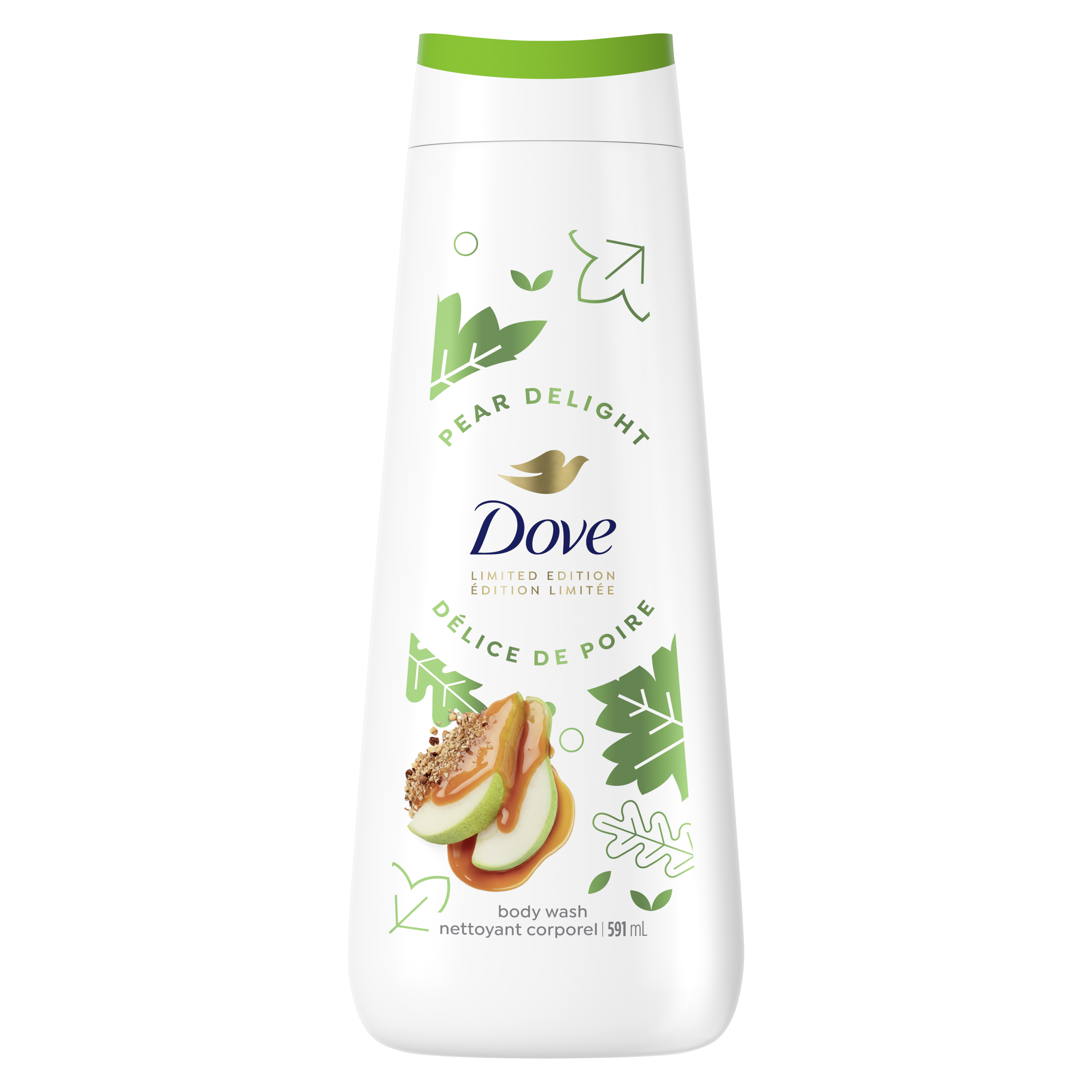 Dove Limited Edition Pear Delight Body Wash 591 ml packshot