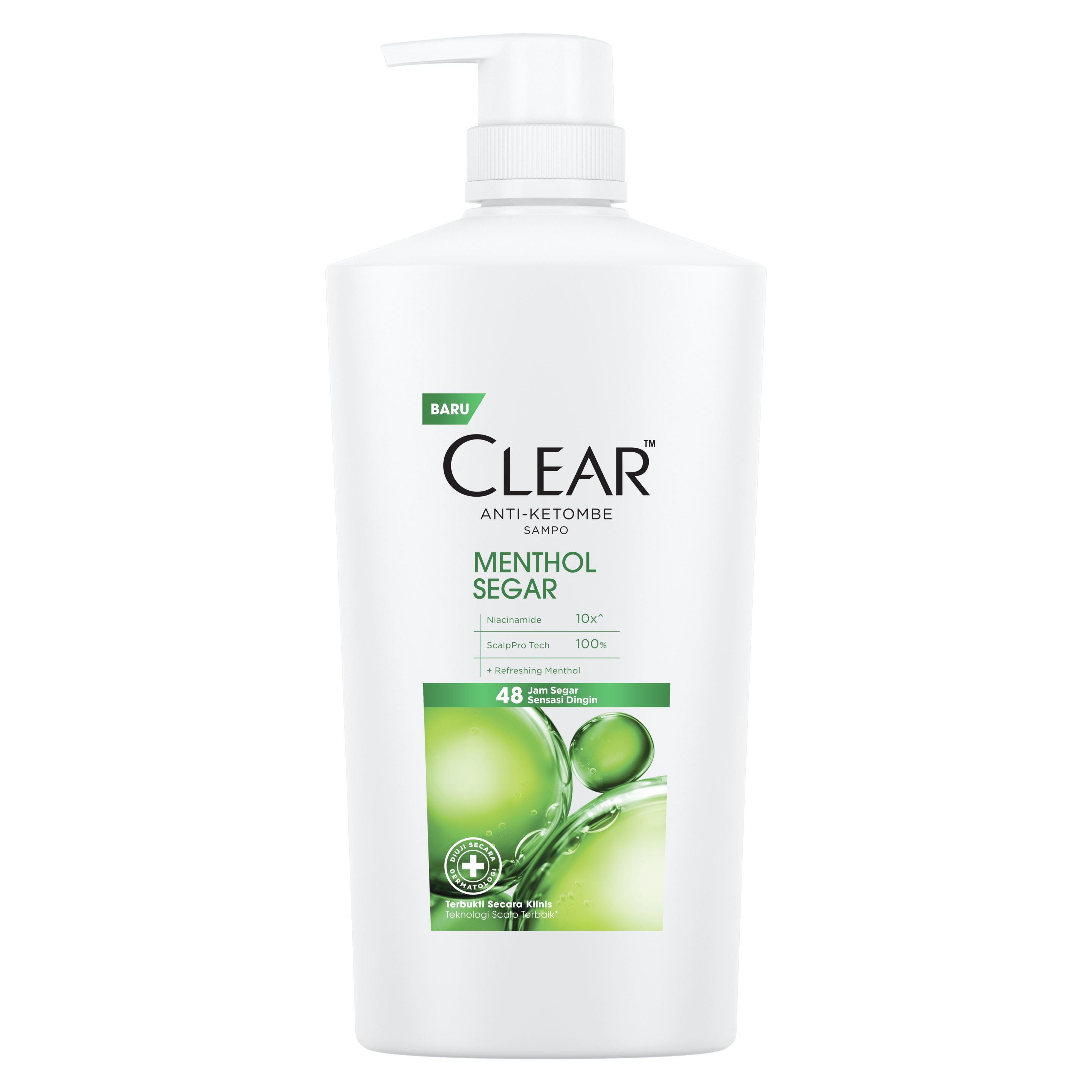 Sampo CLEAR Menthol Segar 850ml