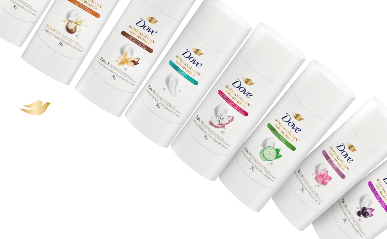 Dove Advanced Care Collection