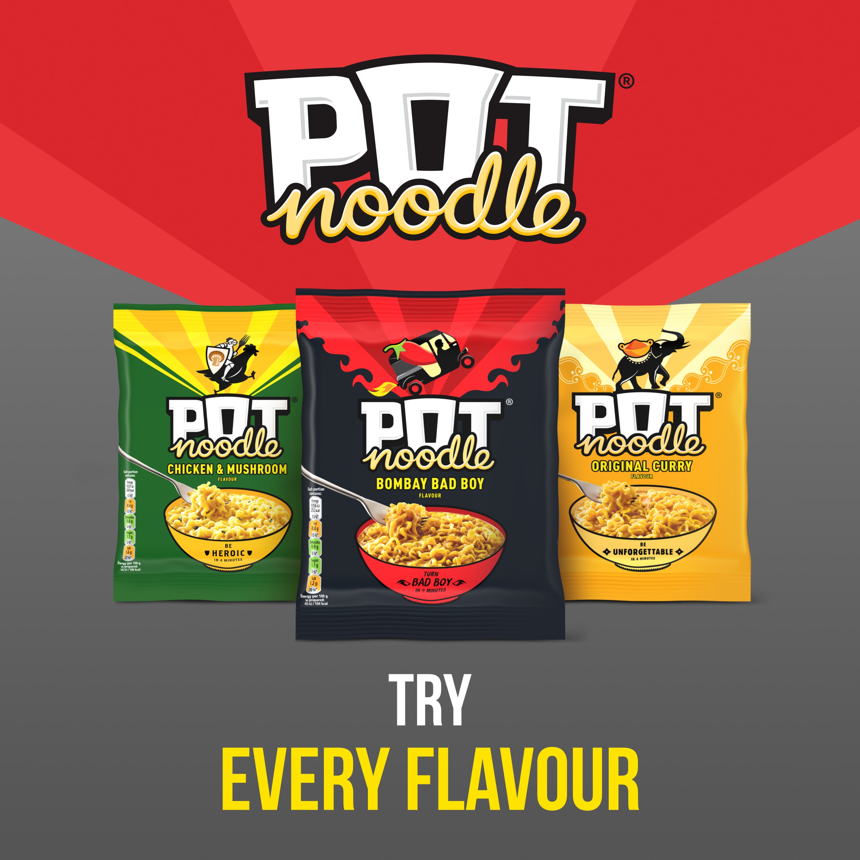 Pot Noodle Bombay Bad Boy packshot