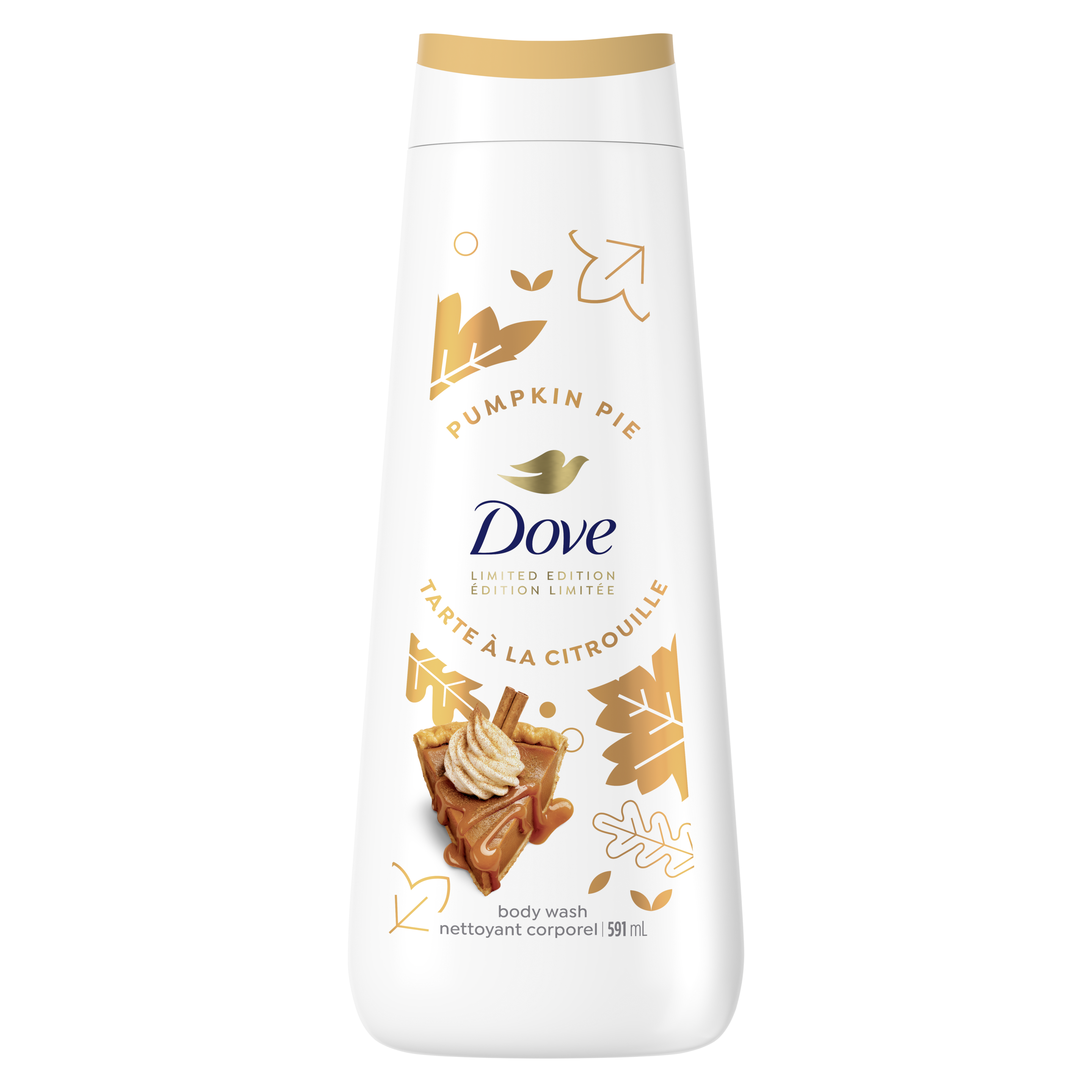 Dove Limited Edition Cinnamon Pumpkin Body Wash packshot