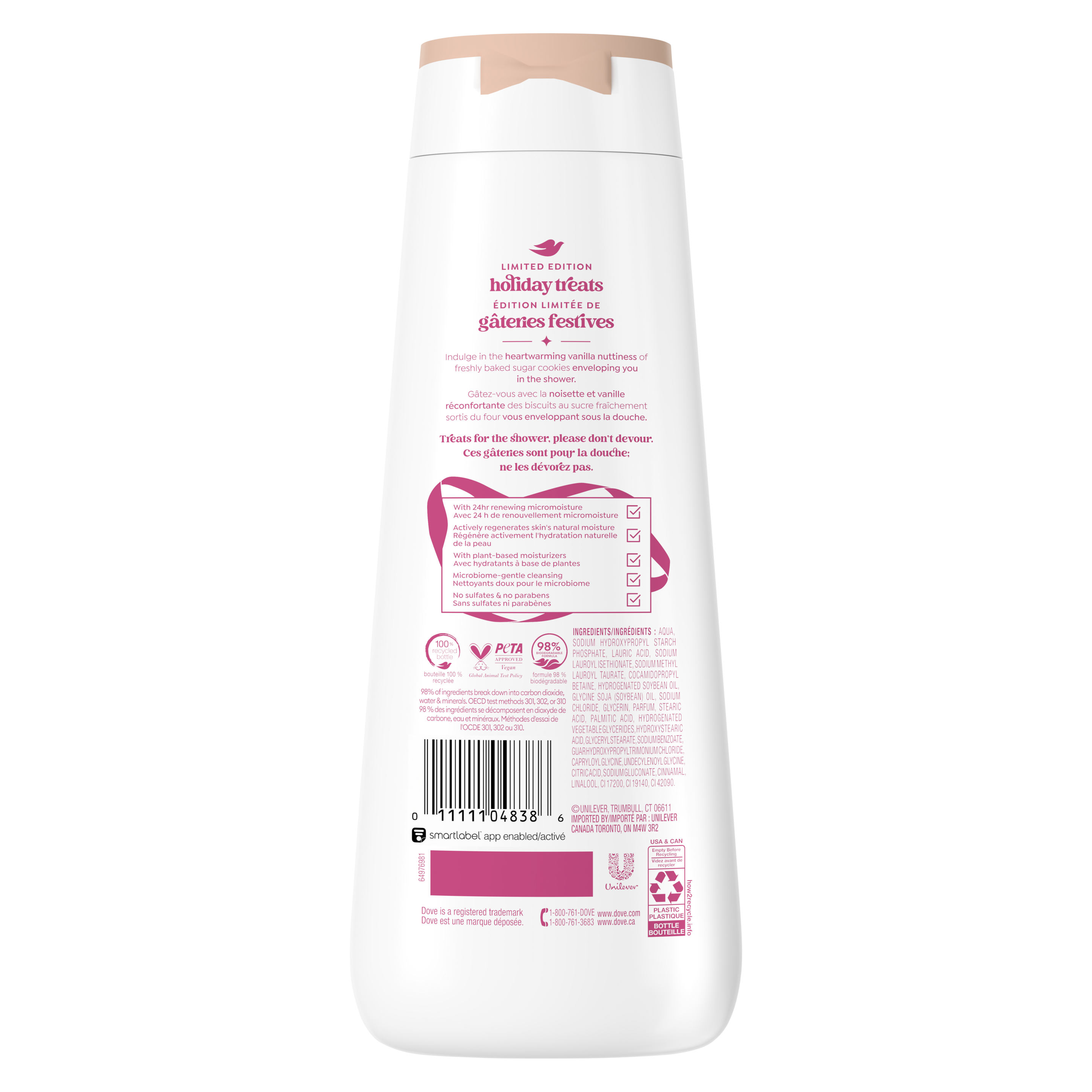 Dove Body Wash Sugar Cookie Sprinkle
