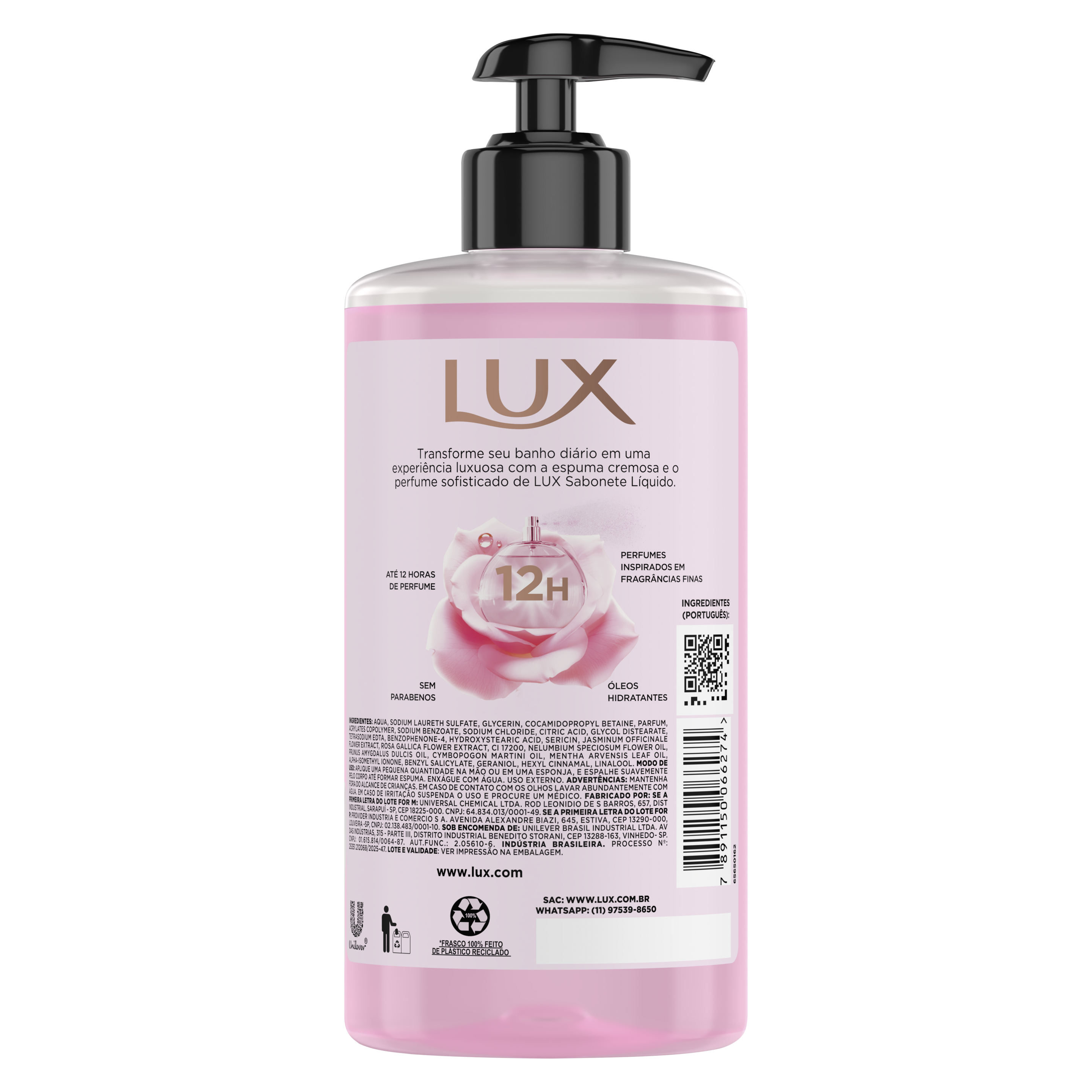 Sabonete Líquido LUX Rosas Francesas