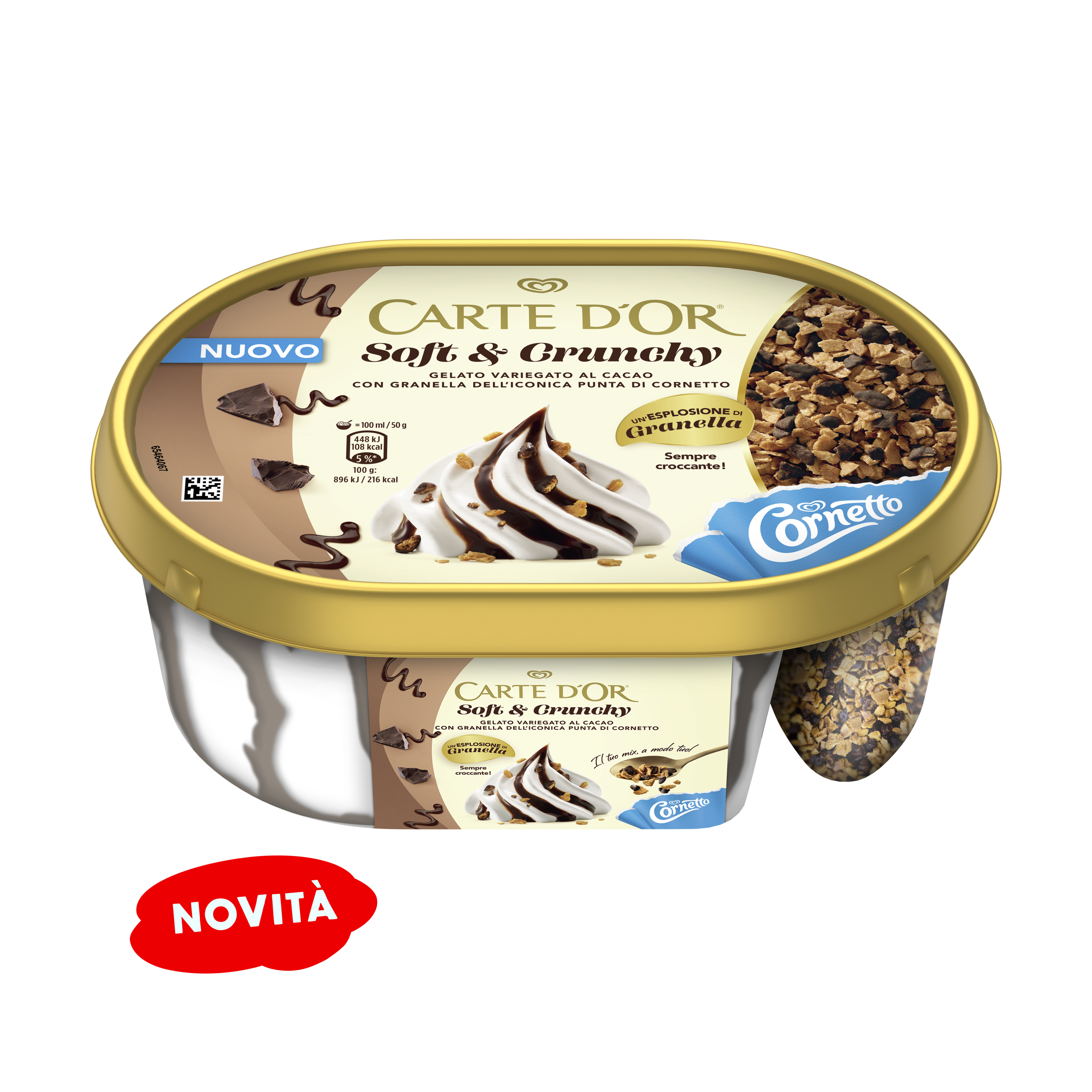 Carte D'Or Soft & Crunchy Cornetto packshot