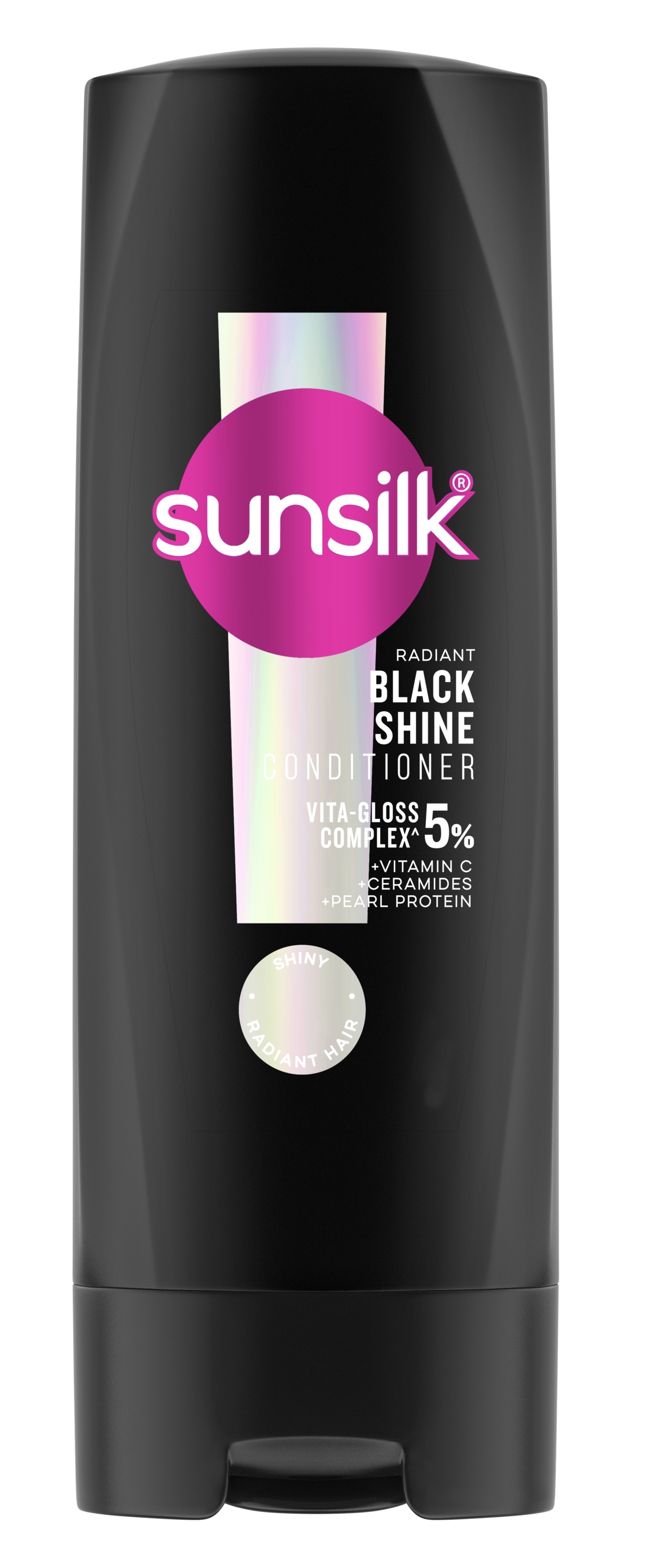 Sunsilk Black Shine Conditioner 180ml front of pack image packshot