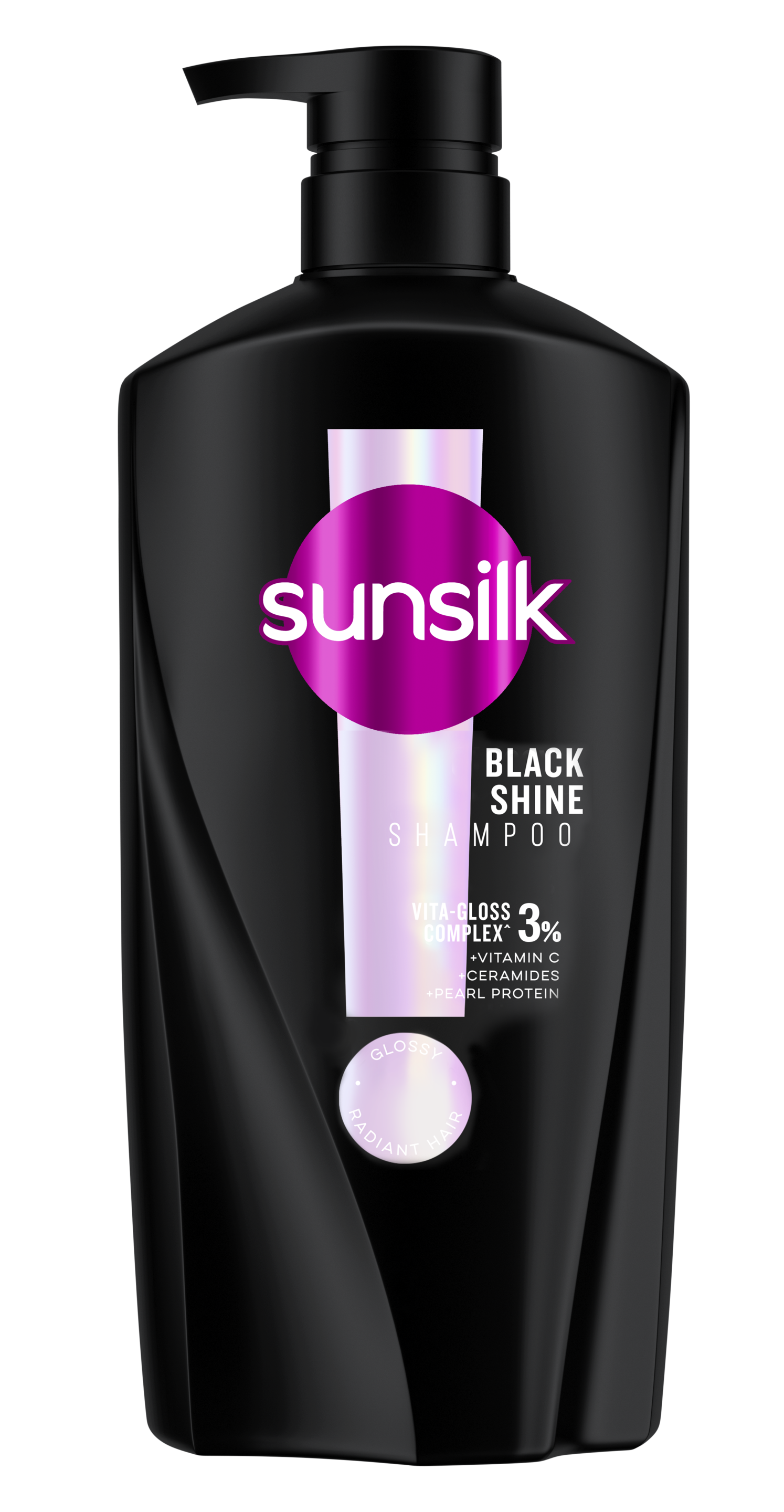 Sunsilk Black Shine Shampoo 680ml front of pack image