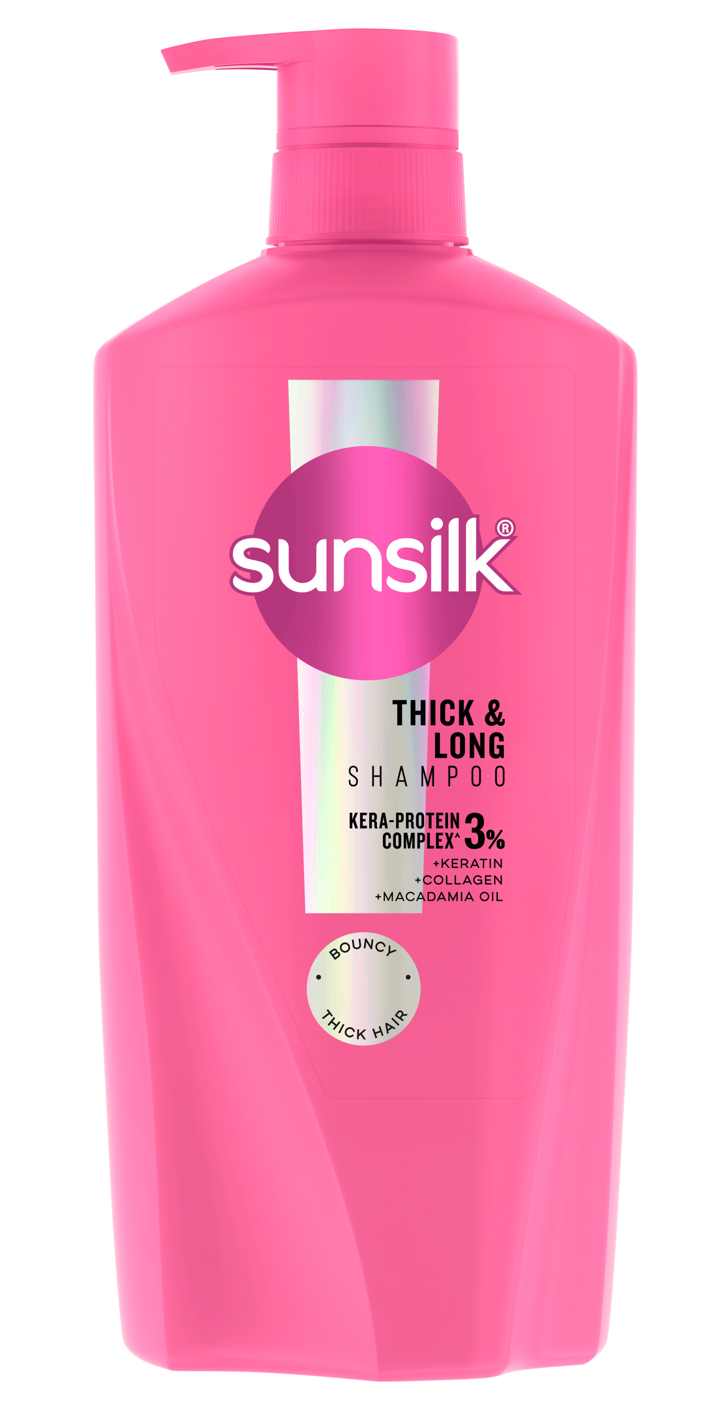 Sunsilk Thick & Long Shampoo 680ml front of pack image
