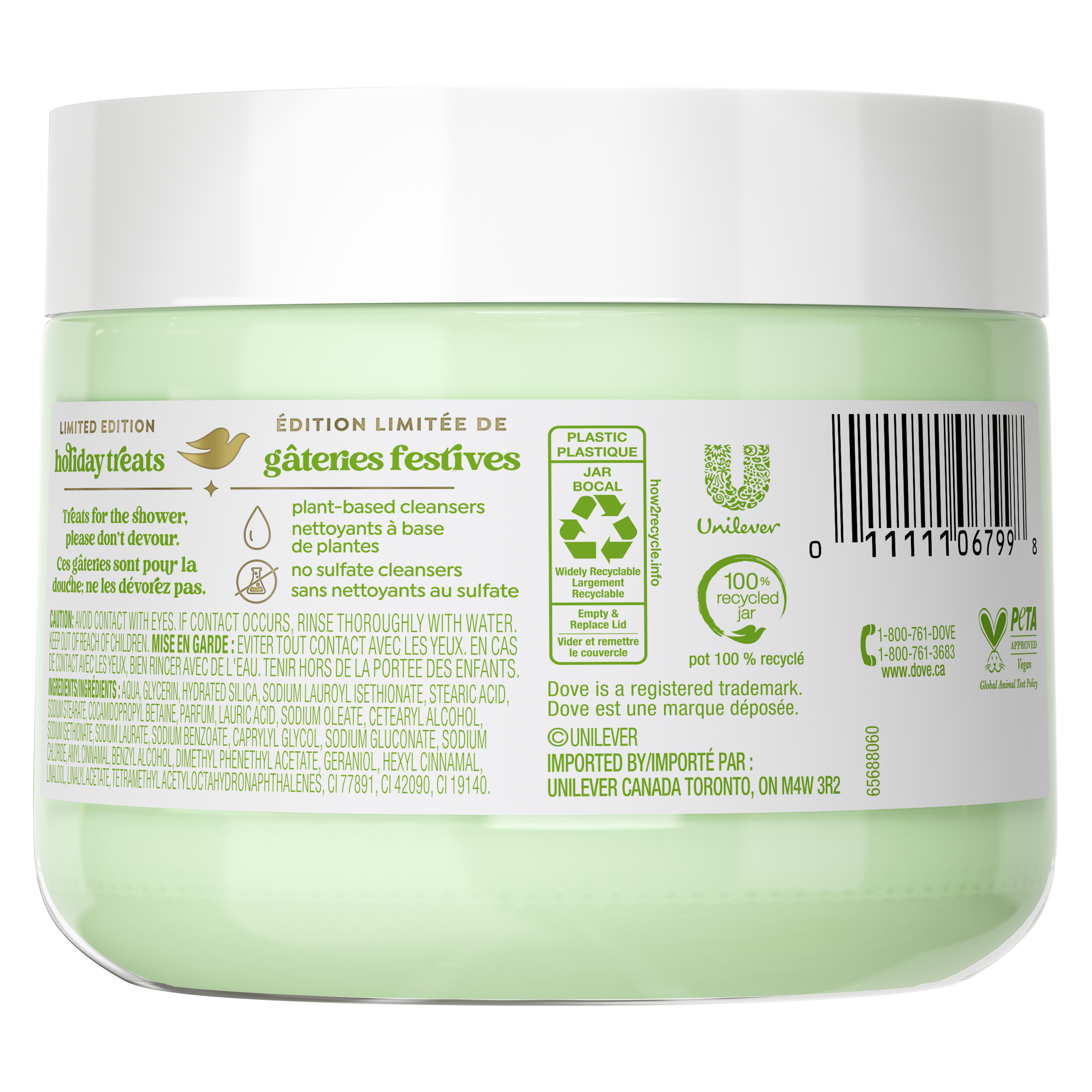 Dove Limited Edition Pear Delight Body Scrub