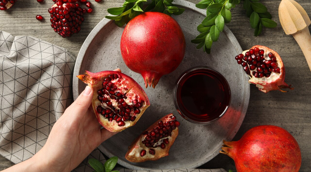 Best Time to Drink Pomegranate Juice