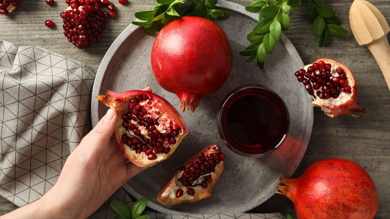 Best Time to Drink Pomegranate Juice