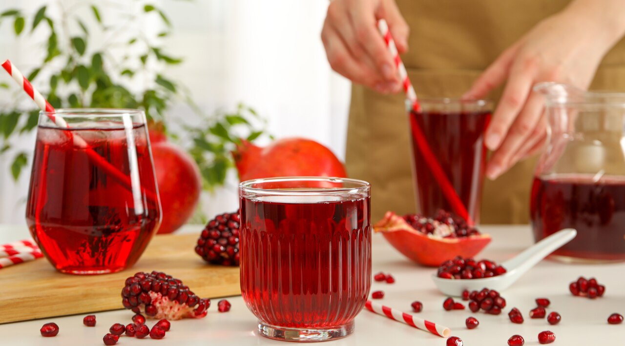4. Pomegranate Juice