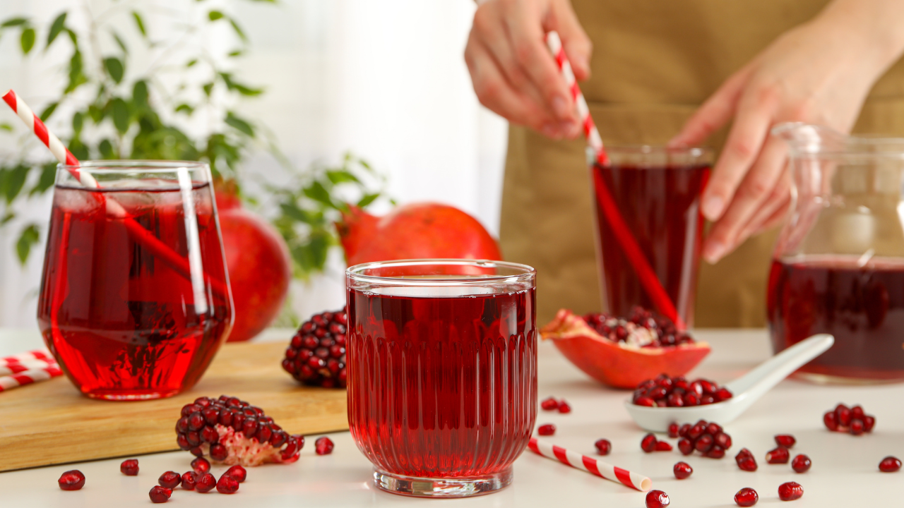 4. Pomegranate Juice