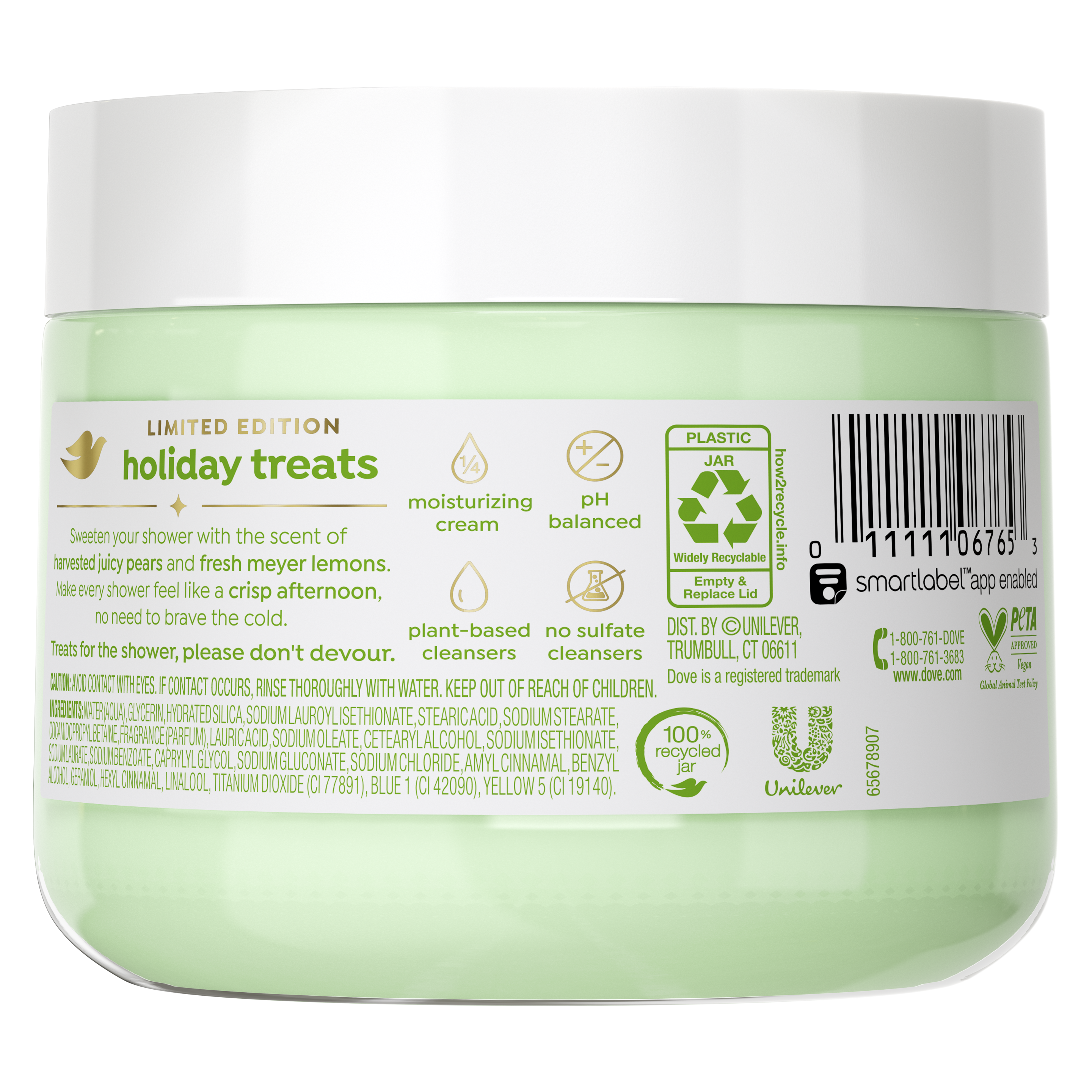 Dove Limited Edition Pear Delight Body Scrub