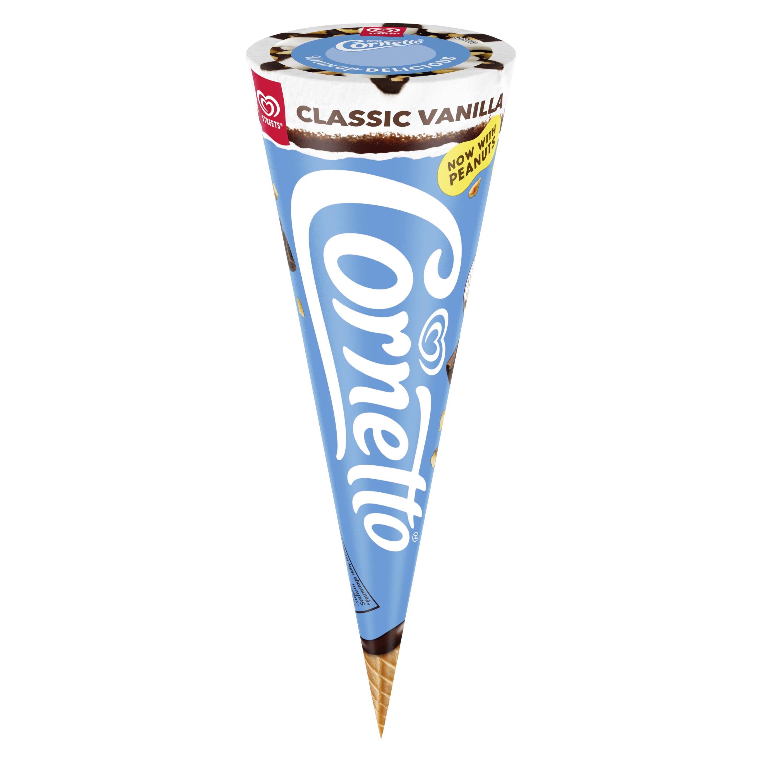 Cornetto Classic Vanilla Cone packshot