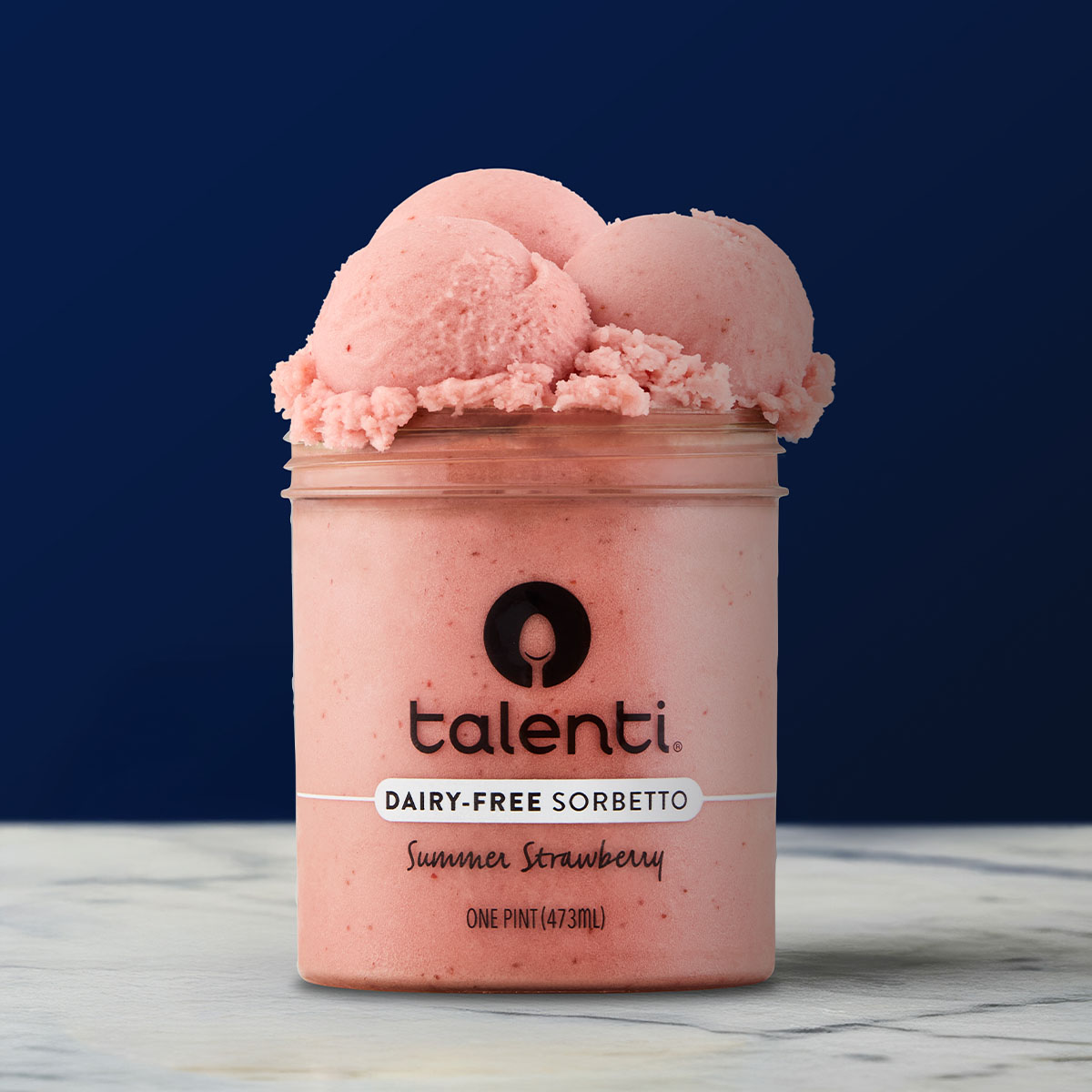 Summer Strawberry Sorbetto