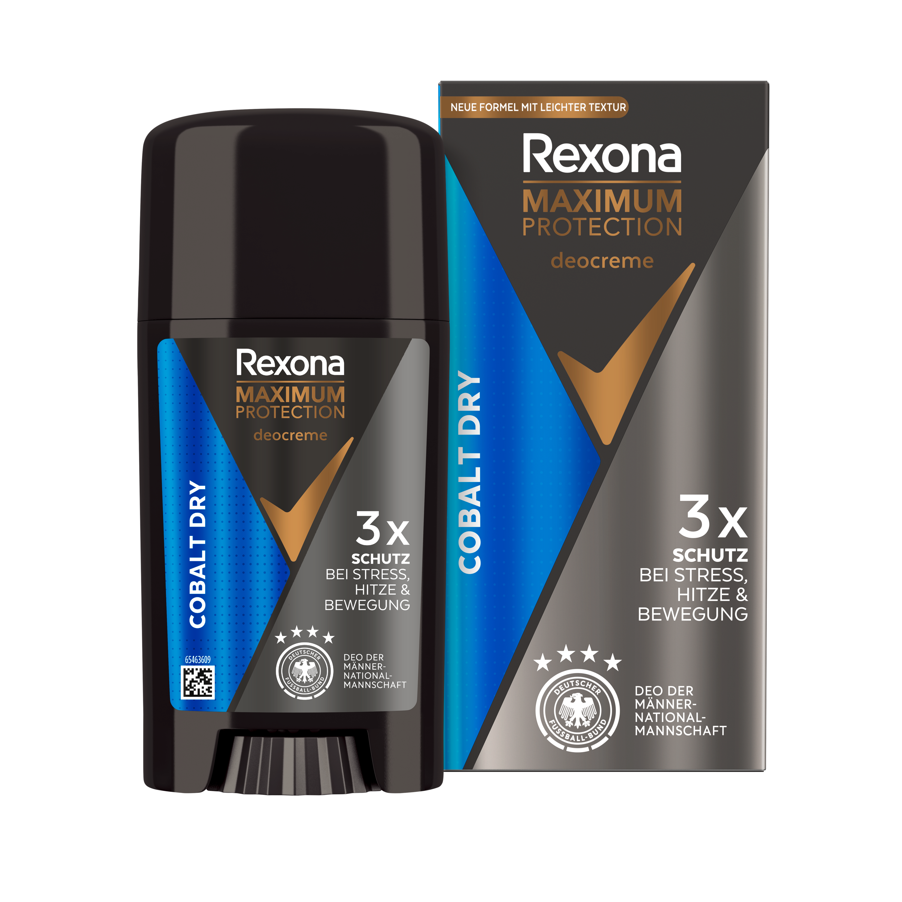 Rexona Men Maximum Protection Cobalt Dry Anti-Transpirant Creme 60ml packshot