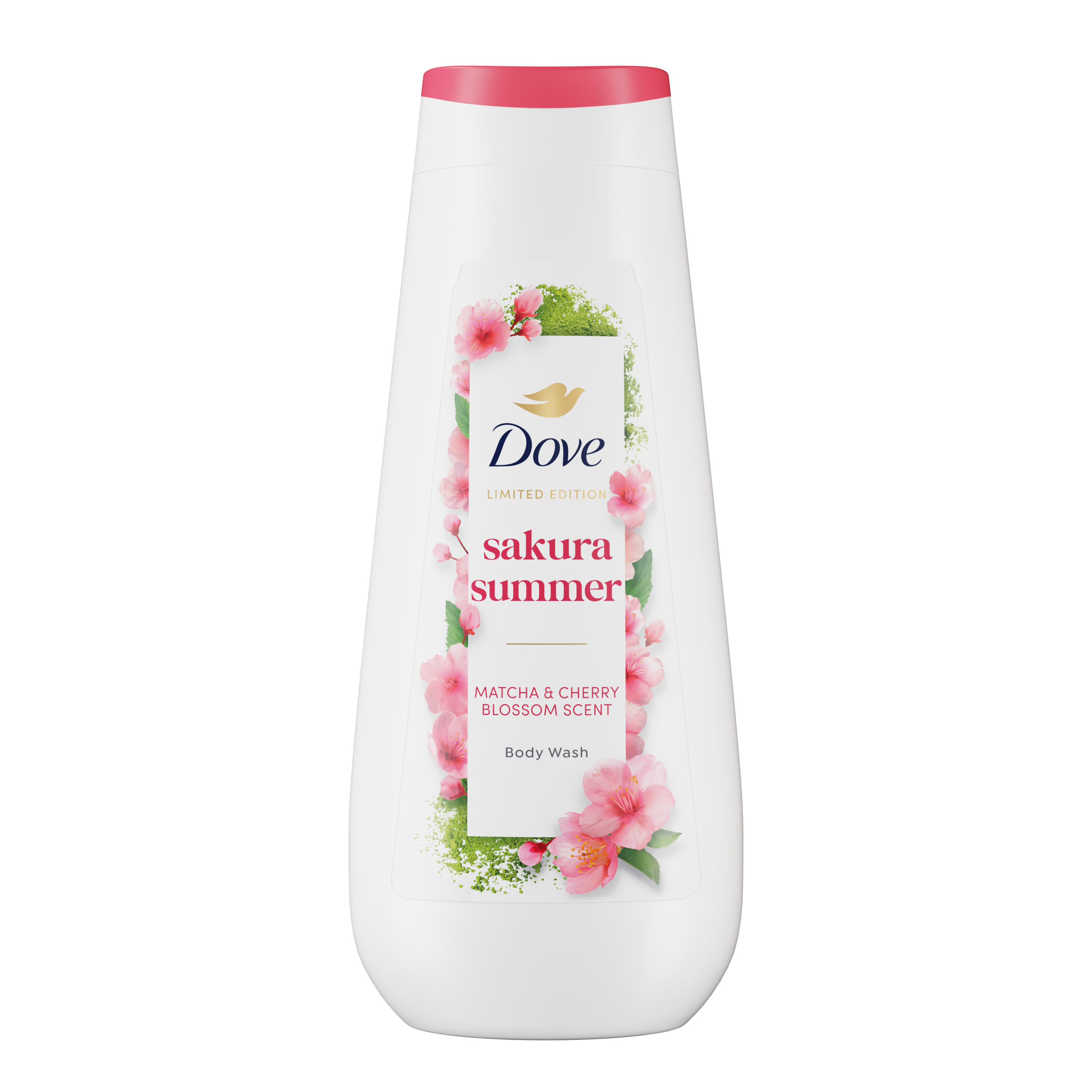Dove Advanced Care Sakura Summer limitált kiadású krémtusfürdő 225ml packshot