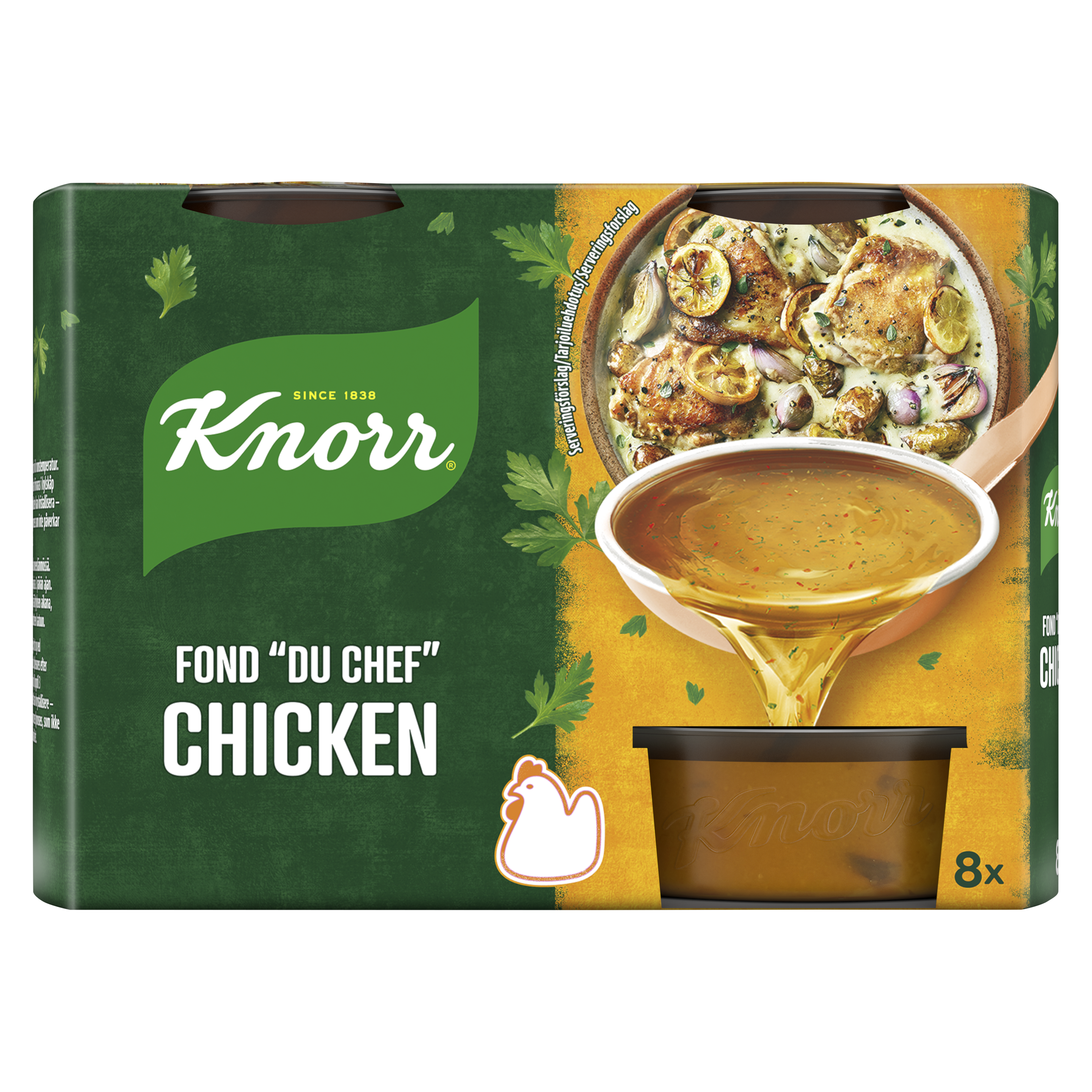Fond ”du Chef” Kyckling 8p packshot