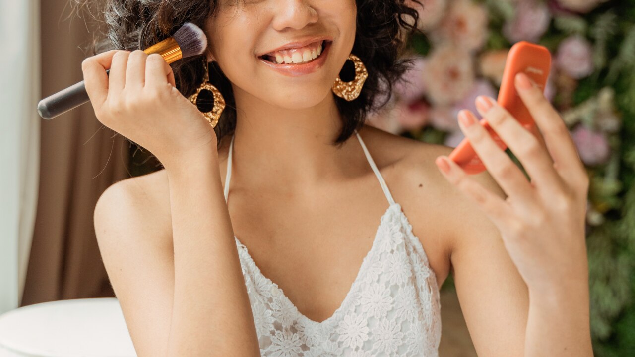 Blush is replacing harsh contour this summer
