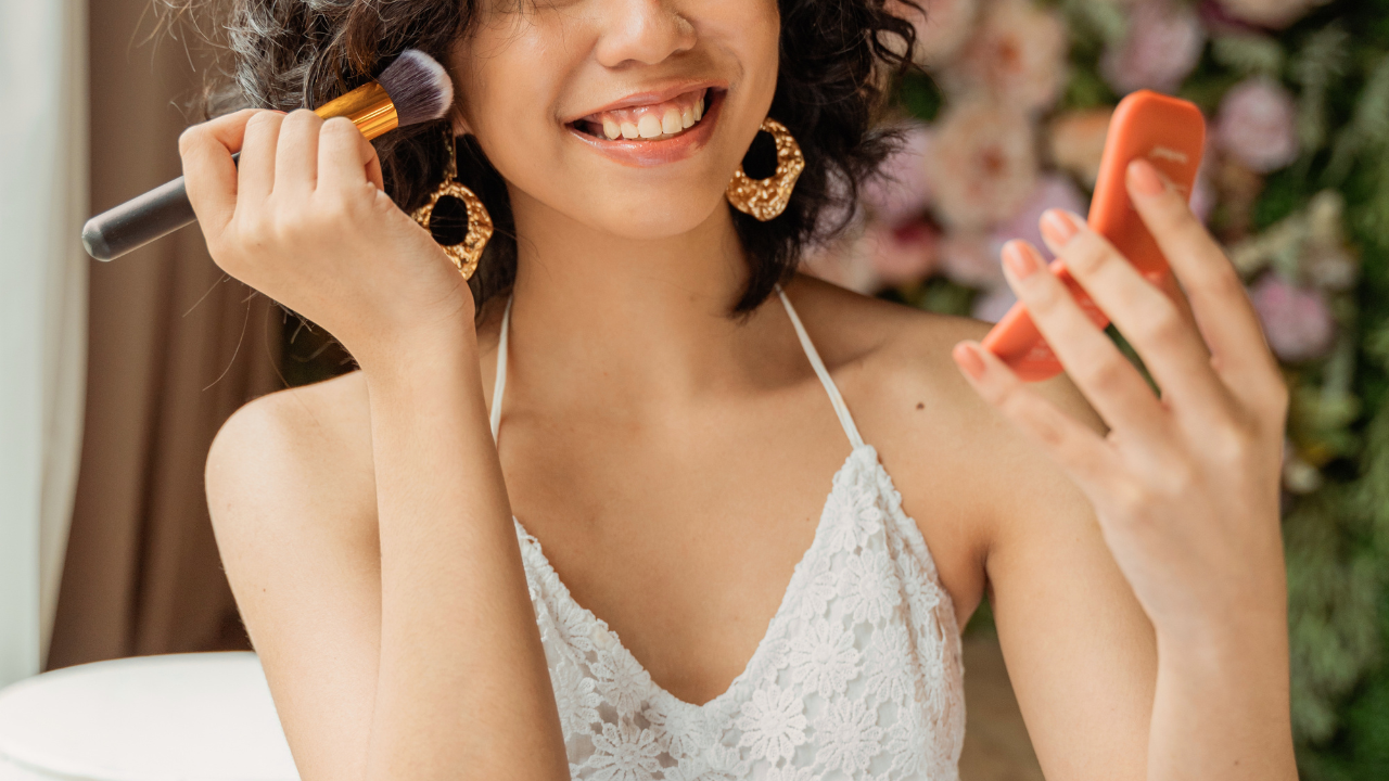 Blush is replacing harsh contour this summer