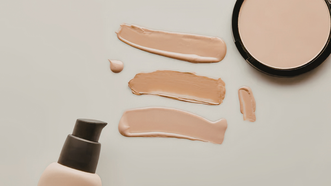 Cream products are essential for the no makeup look