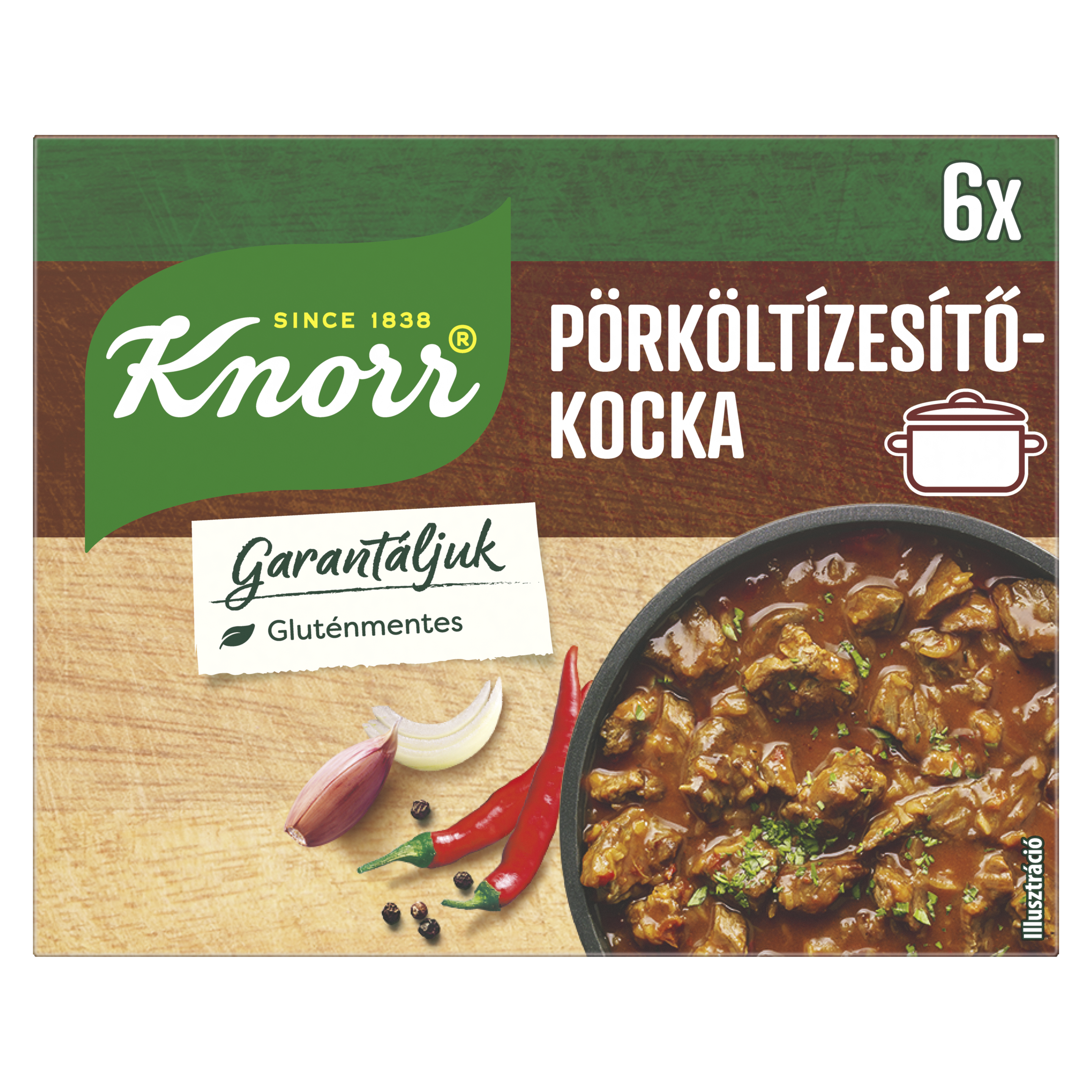 Knorr Pörköltízesítő-kocka 60 g