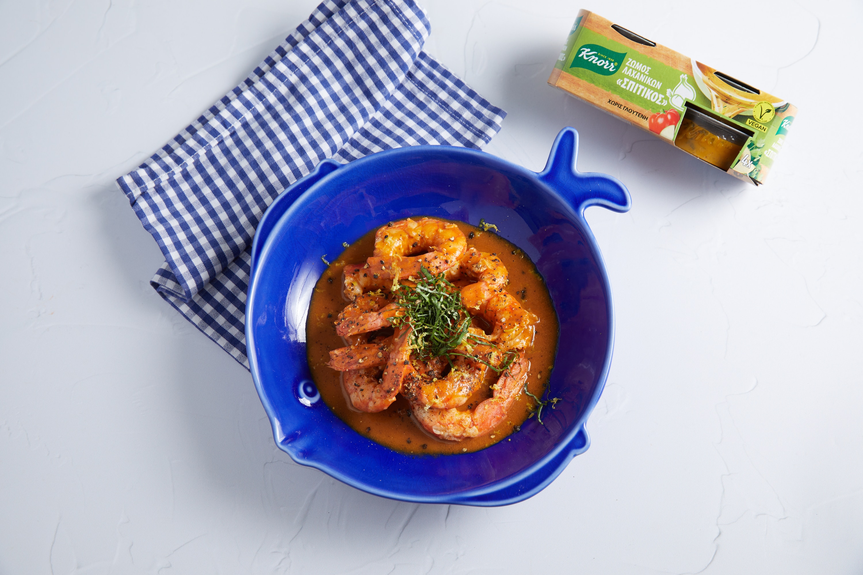Γαρίδες με κριθαράκι σε σάλτσα 40 Λεπτά  recipe