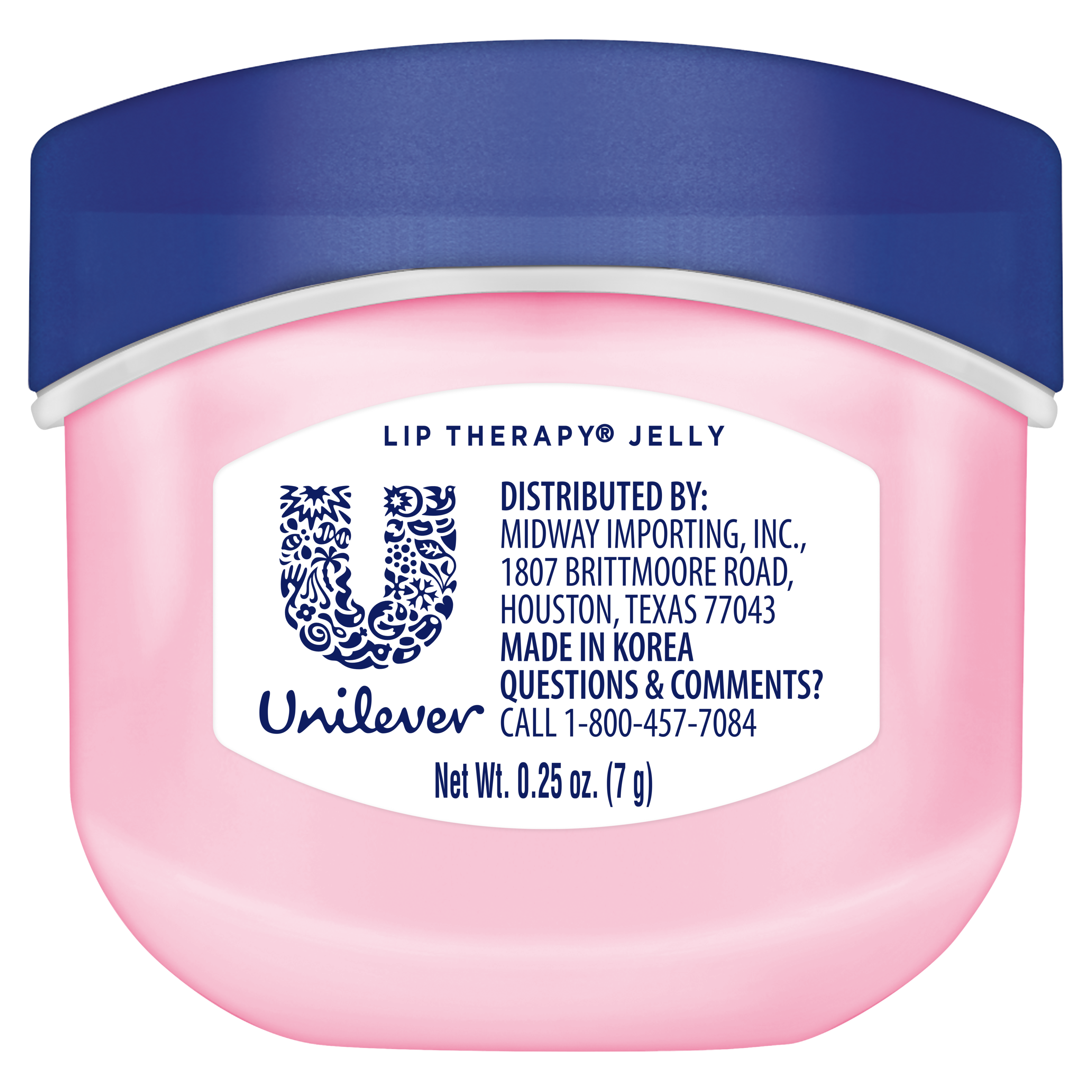 Vaseline® Lip Therapy® Pink Grapefruit Mini back of pack
