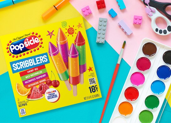 Creative Craft Party with Popsicle Scribblers Ice Pops