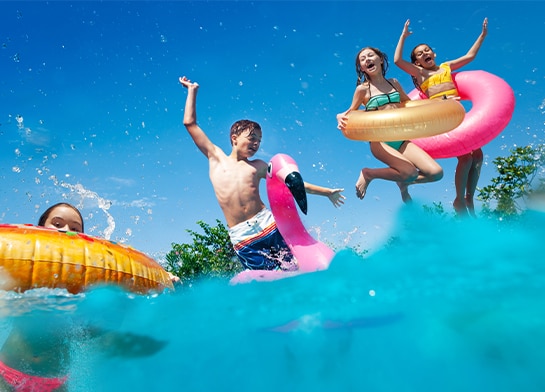 Backyard Summer Splash Party with Popsicle