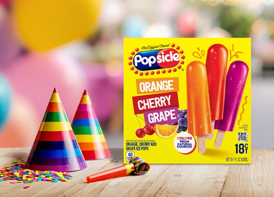 Rainbow Party with Popsicles