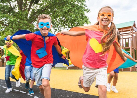 Superhero Adventure Party with Popsicle