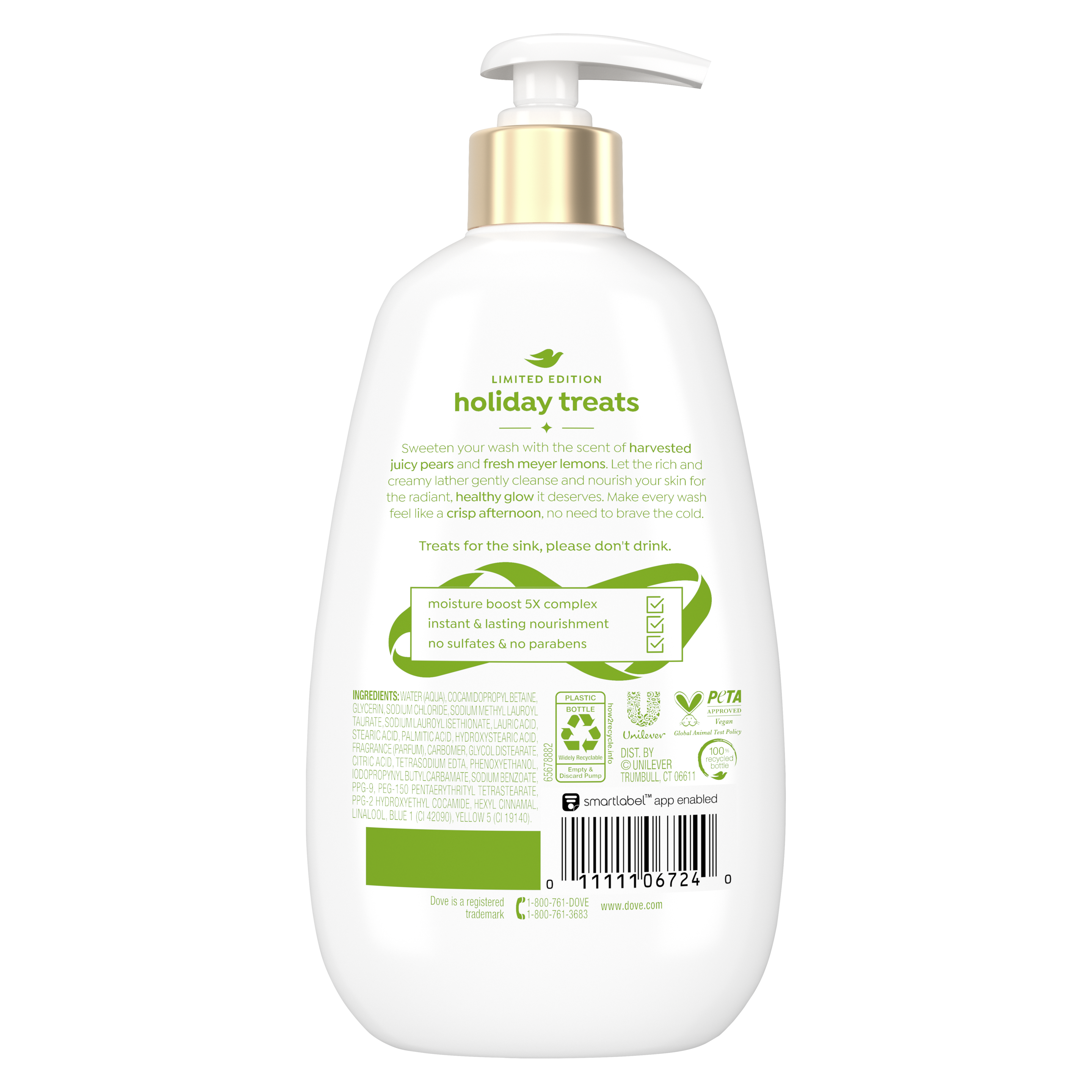 Dove Limited Edition Pear Delight Liquid Hand Wash