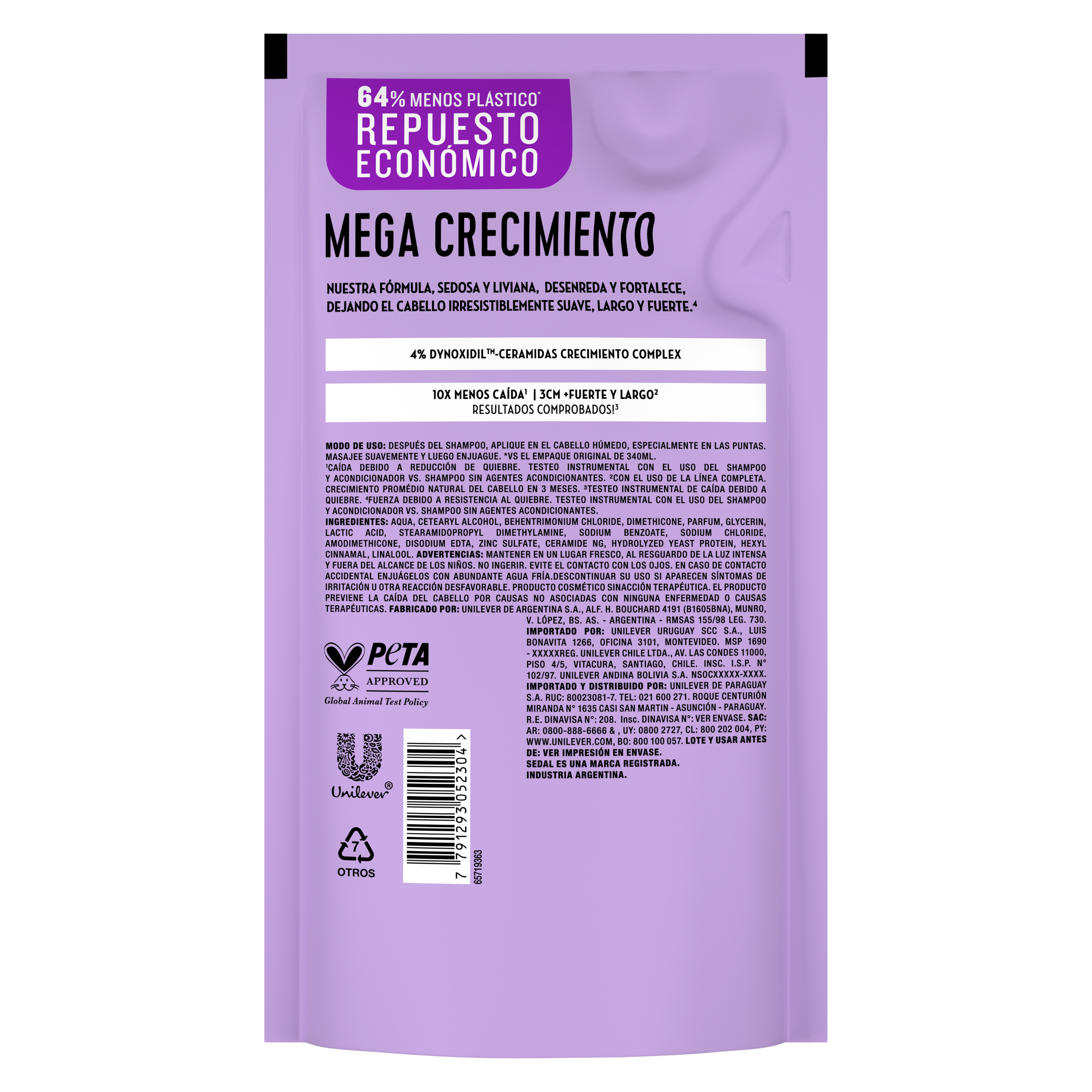 Acondicionador Sedal Mega Crecimiento
