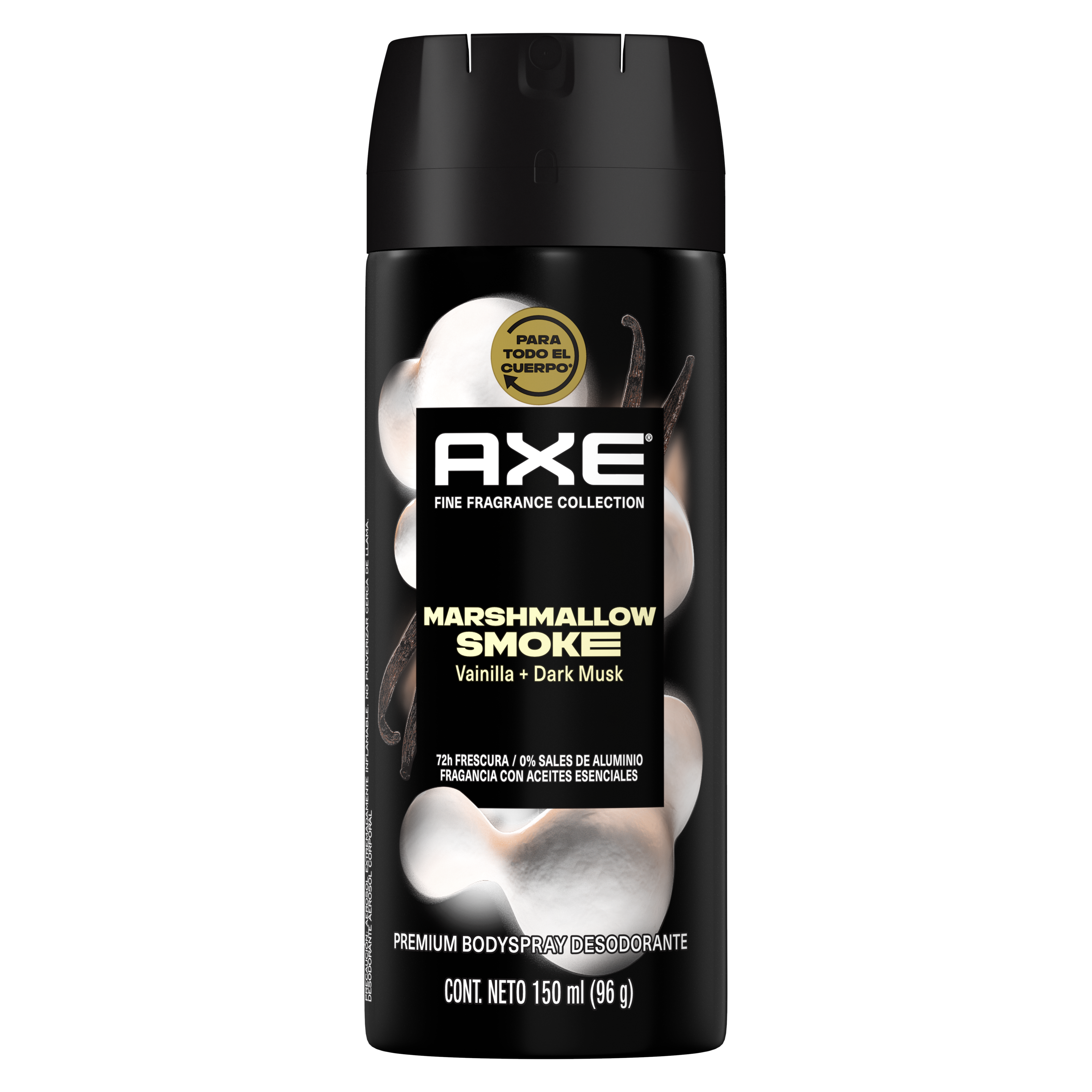 Desodorante en Aerosol AXE Marshmallow Smoke 150 ml packshot
