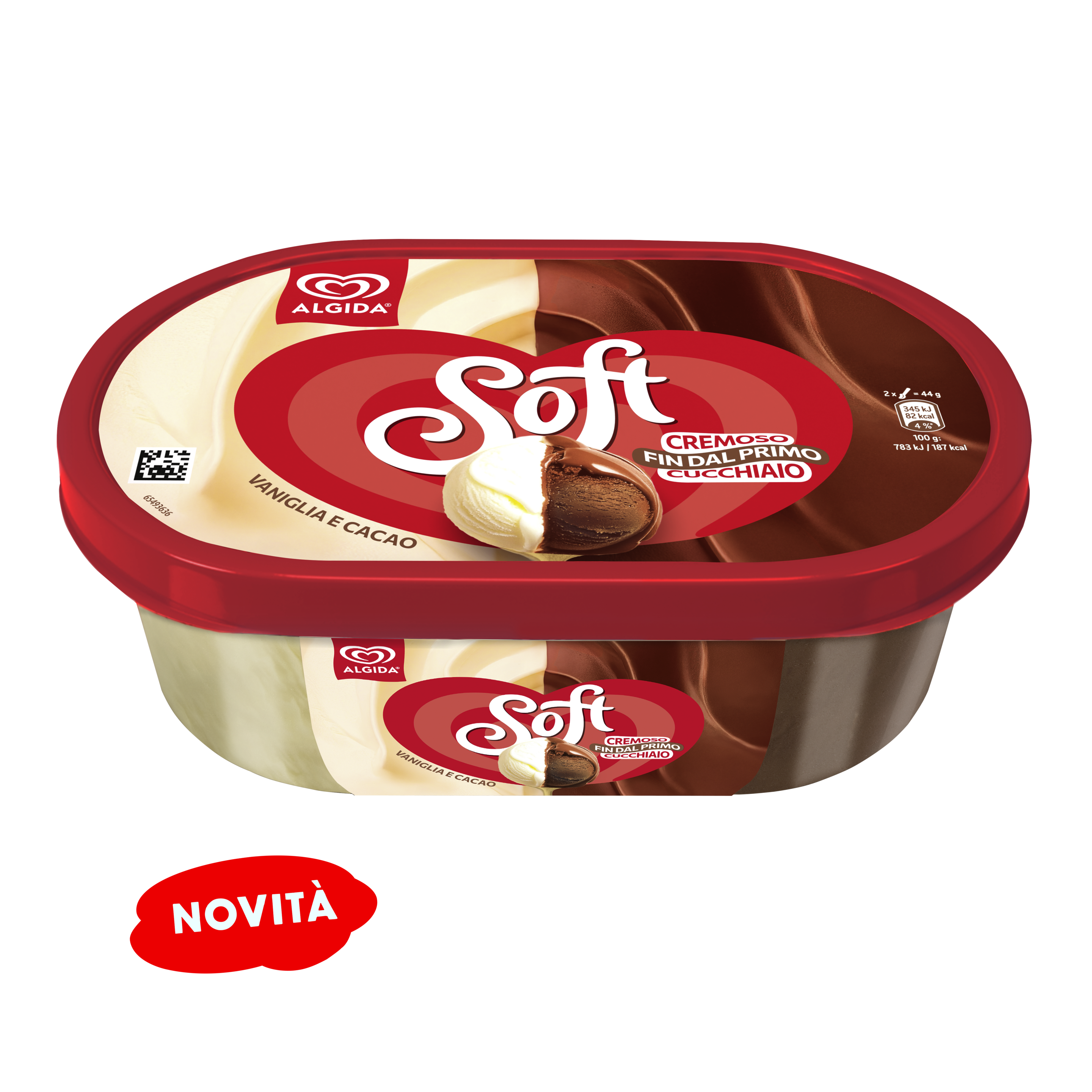 ALGIDA SOFT VANIGLIA & CACAO packshot