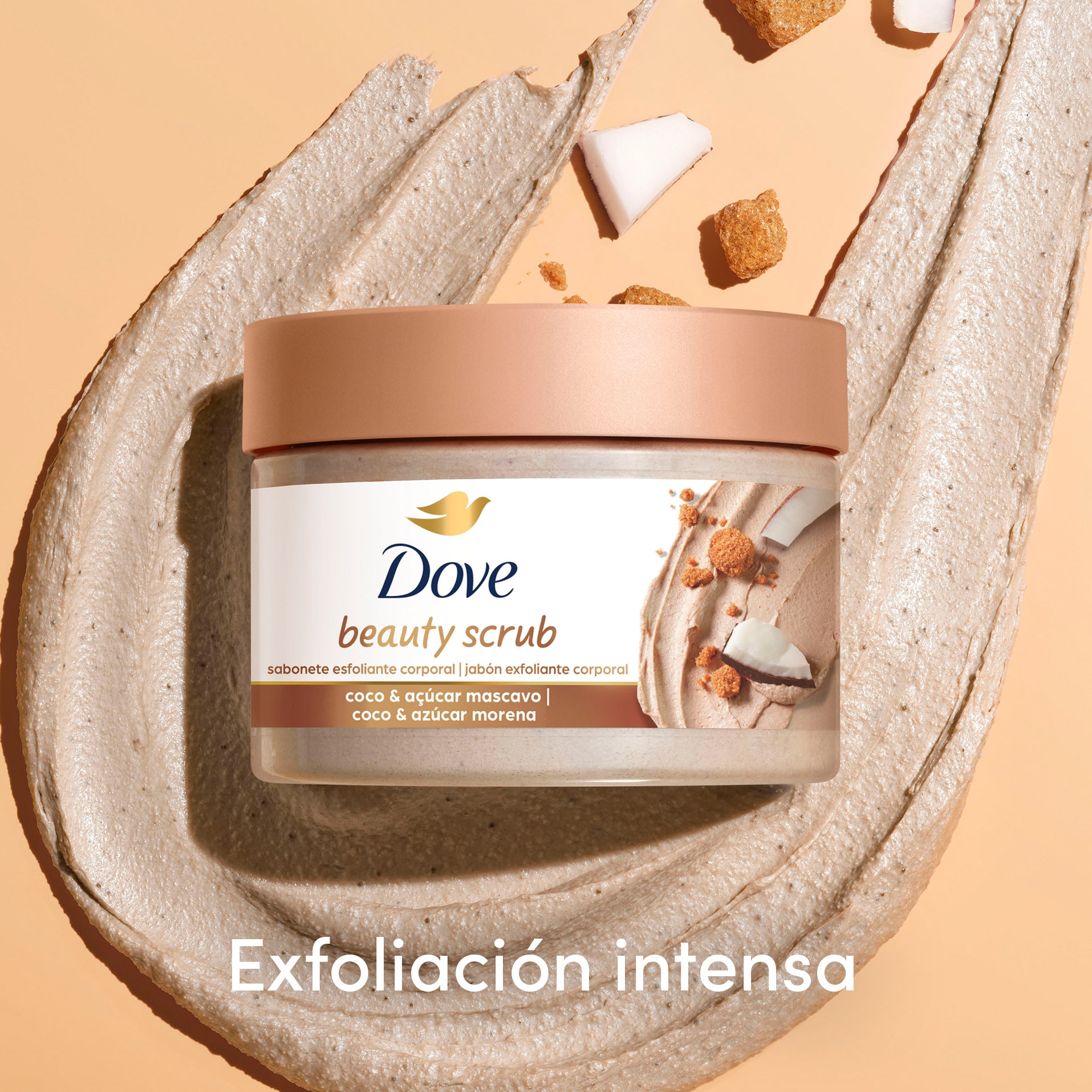 Producto Dove de Coco y Azúcar morena